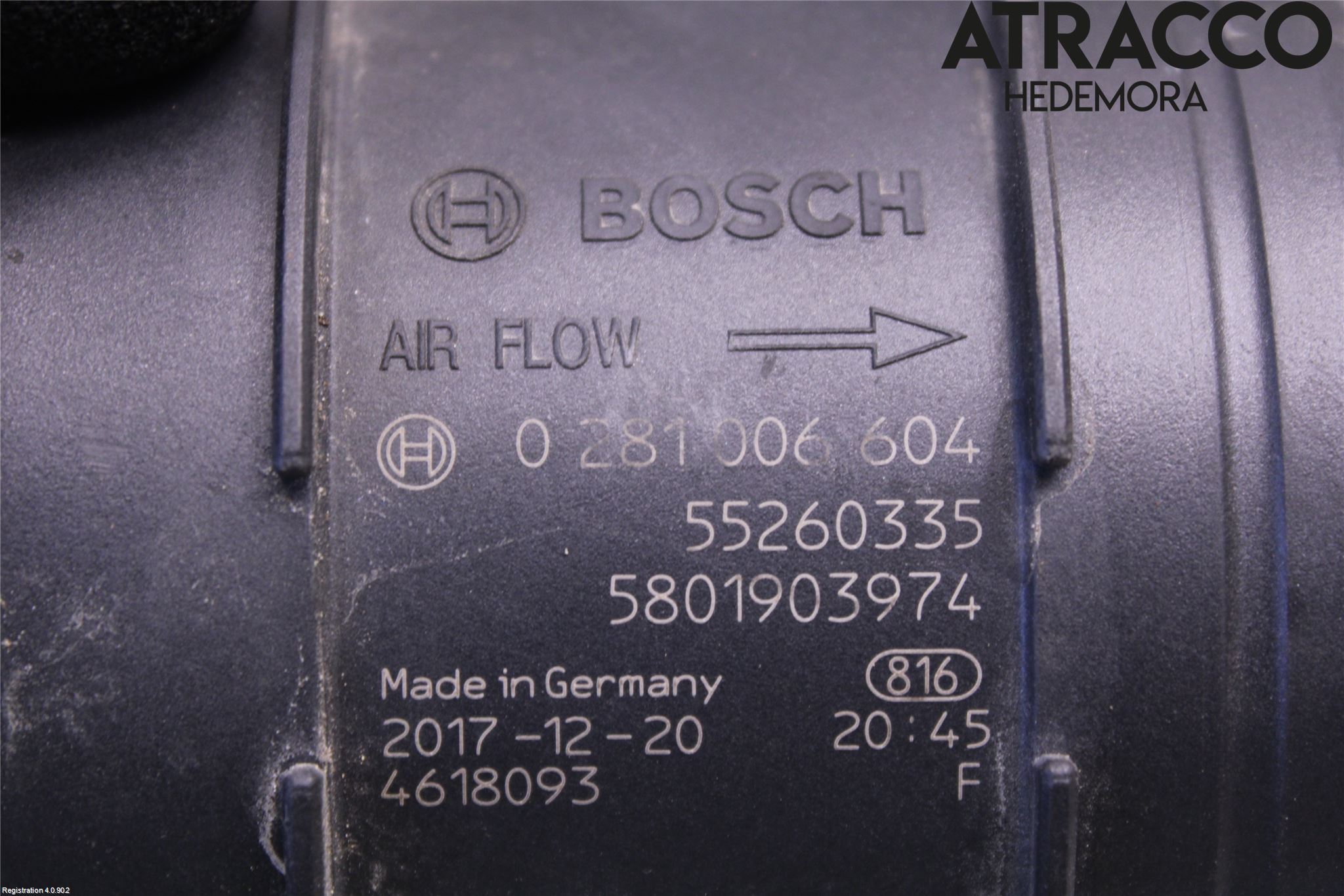 Fiat DUCATO 15-23 Injluftmassamätare