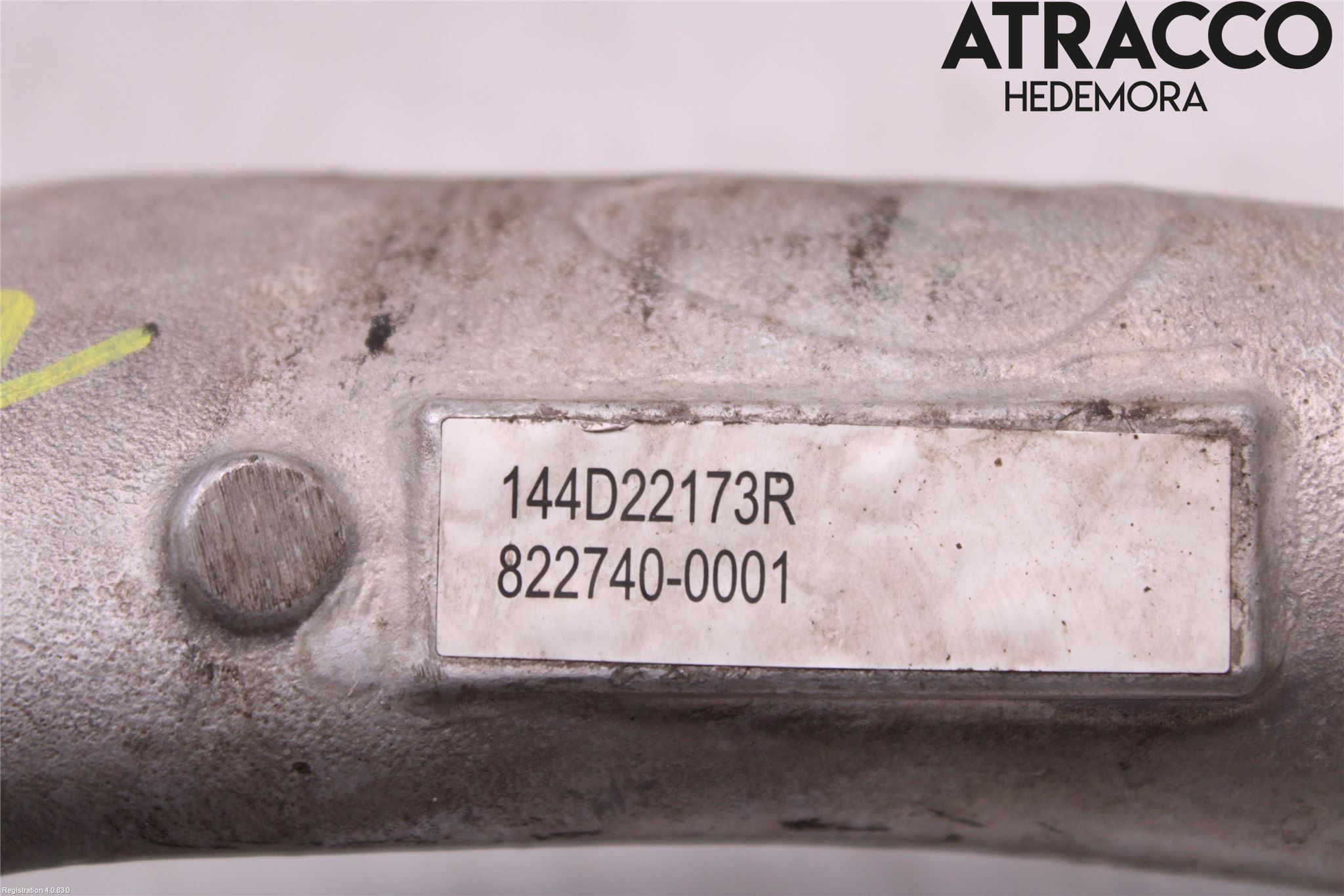 Renault MASTER III 15-20 Laddluft-Intercoolerrör