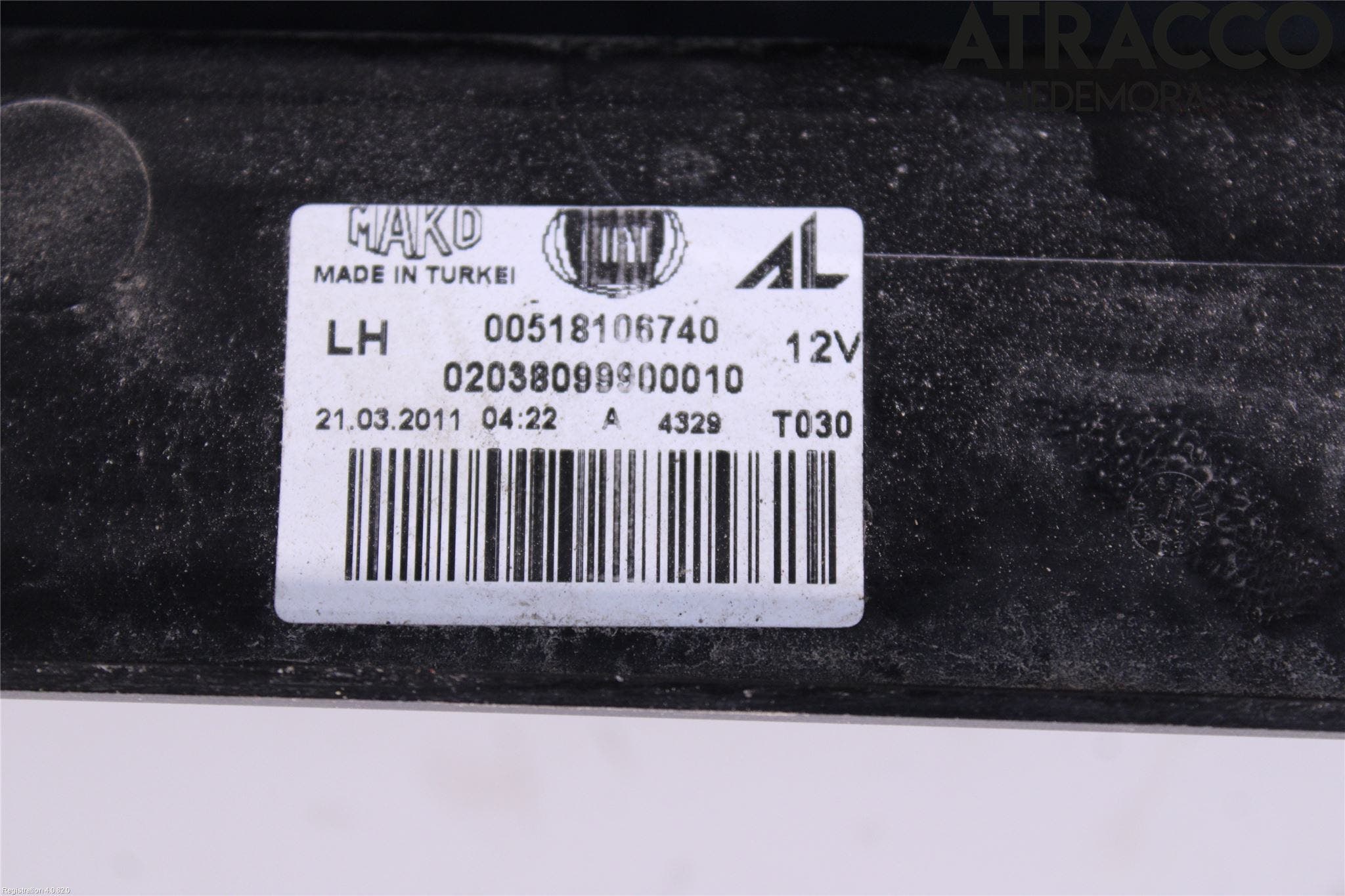 Fiat DOBLO CARGO Bakljus Vänster