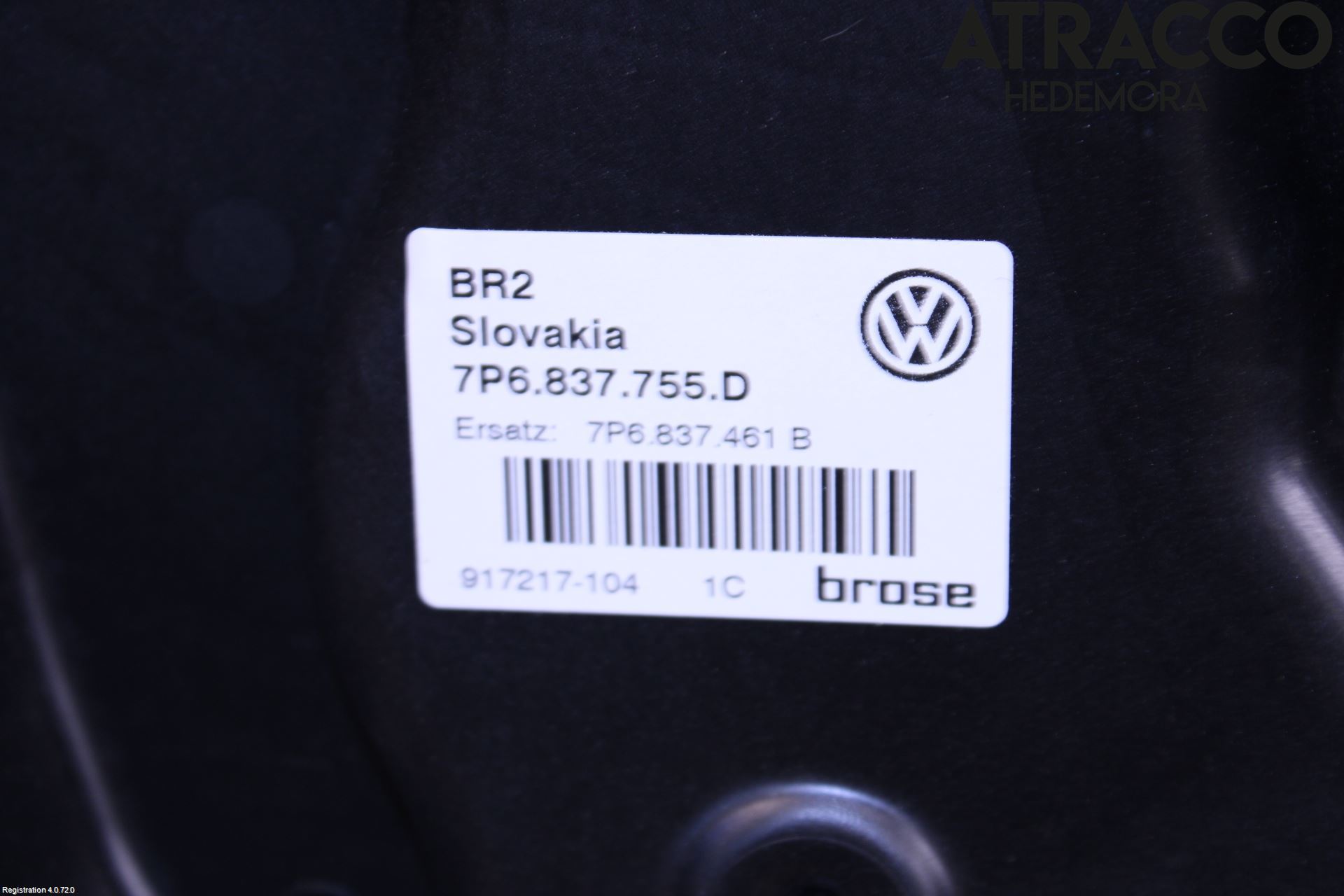 Volkswagen VW TOUAREG 7P 11-18 Fönsterhiss El Kompl