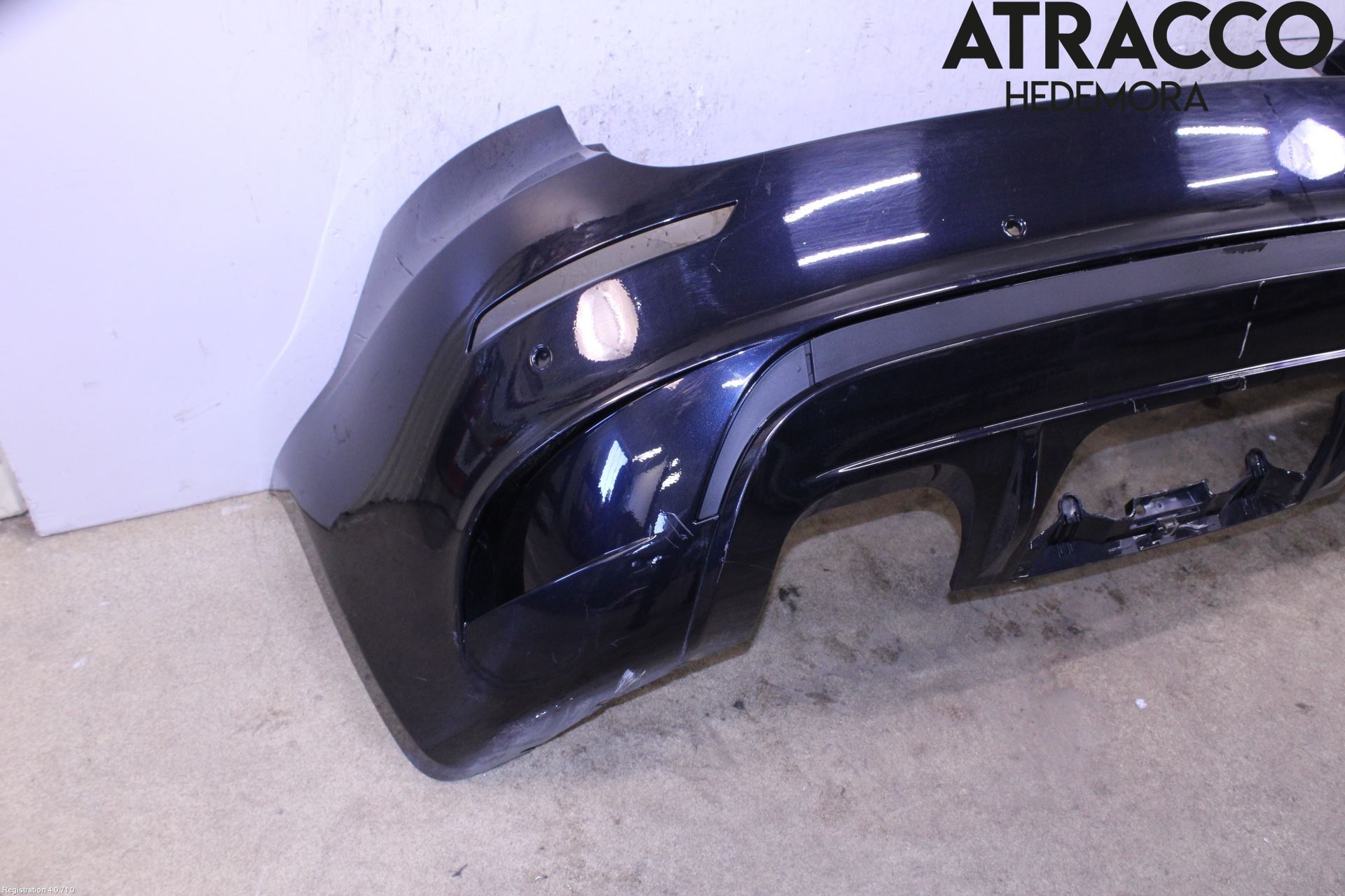 BMW X6 E71/E72   08-14 Stötfångarbeklädnad Bak