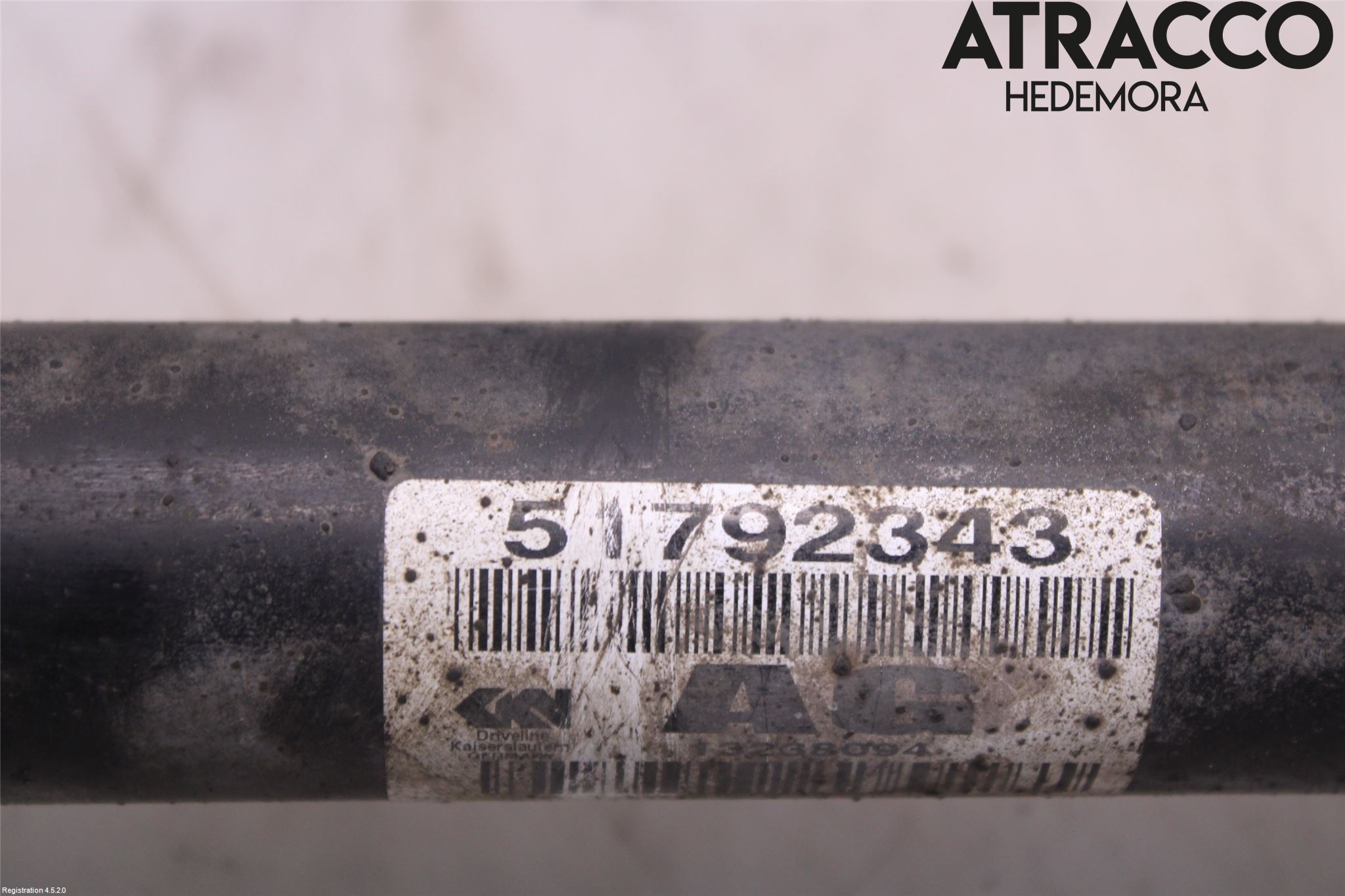 Opel VECTRA C 06-08 Drivaxel Fram Höger