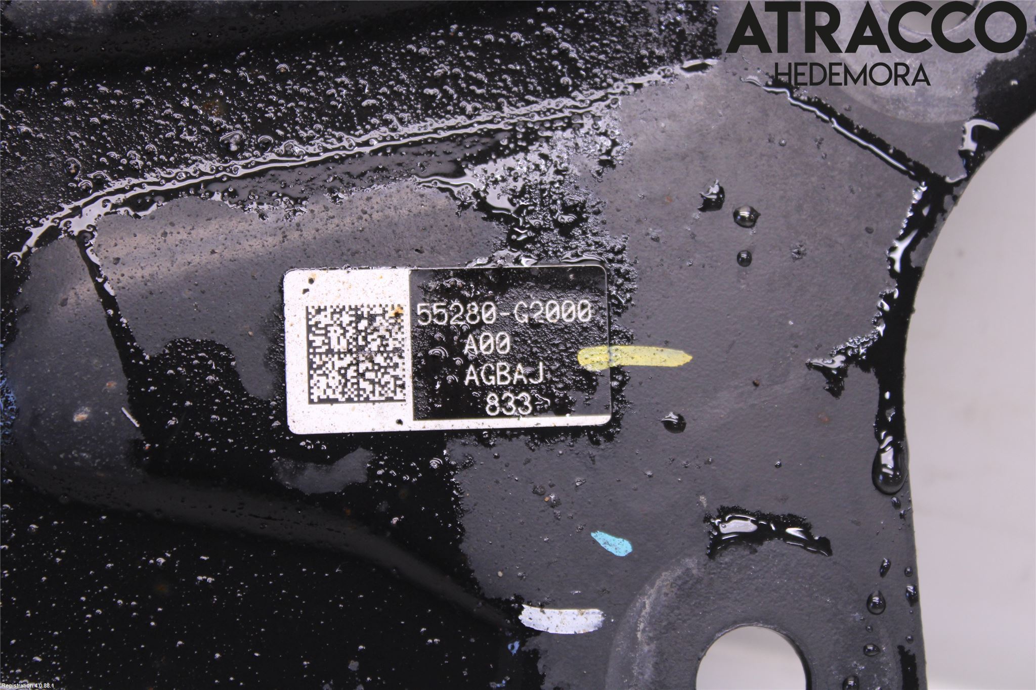 Kia NIRO (DE) 17-22 Bärarm Bak Höger