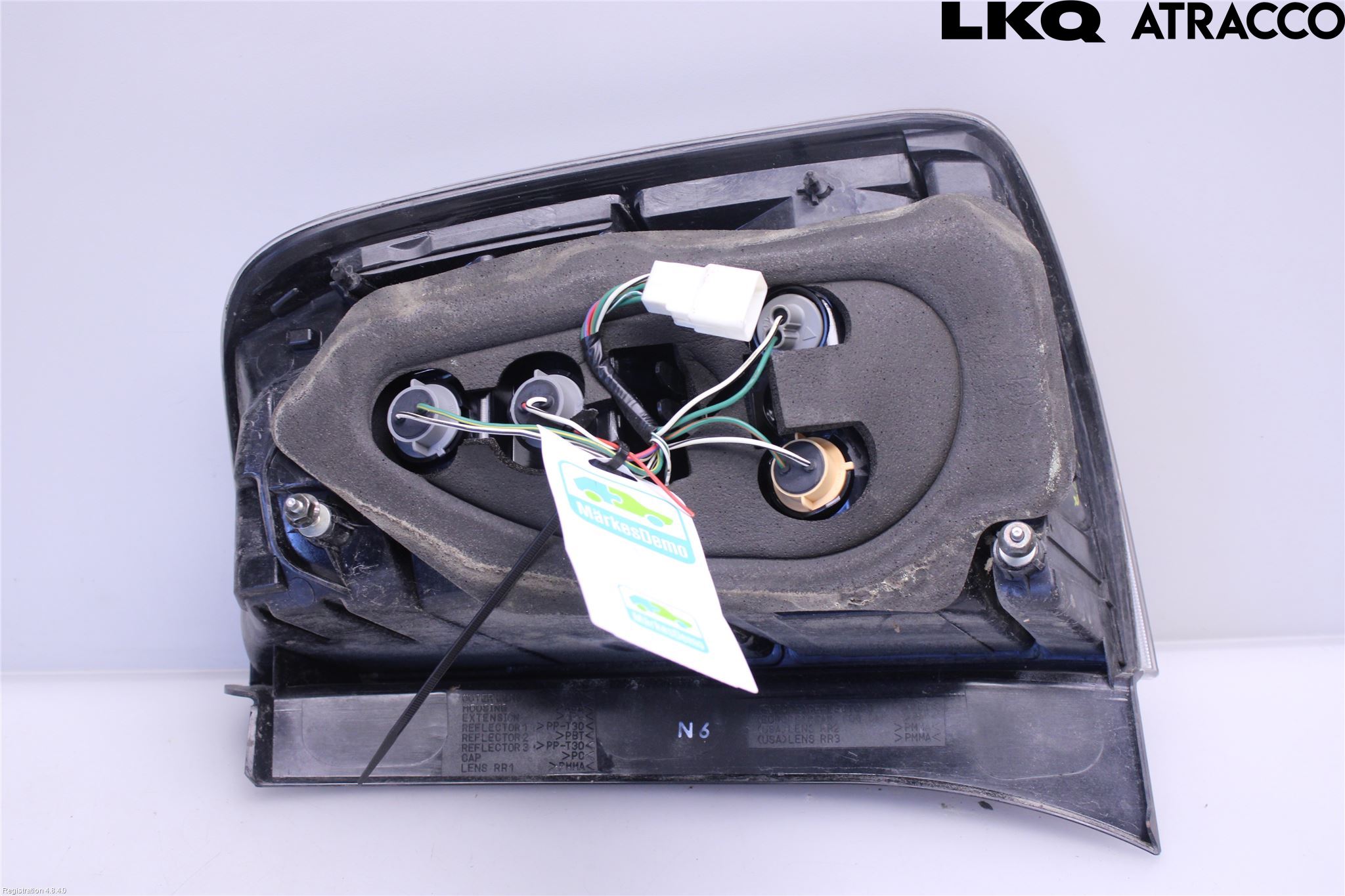 Toyota PRIUS NWH20 04-08 Bakljus Vänster