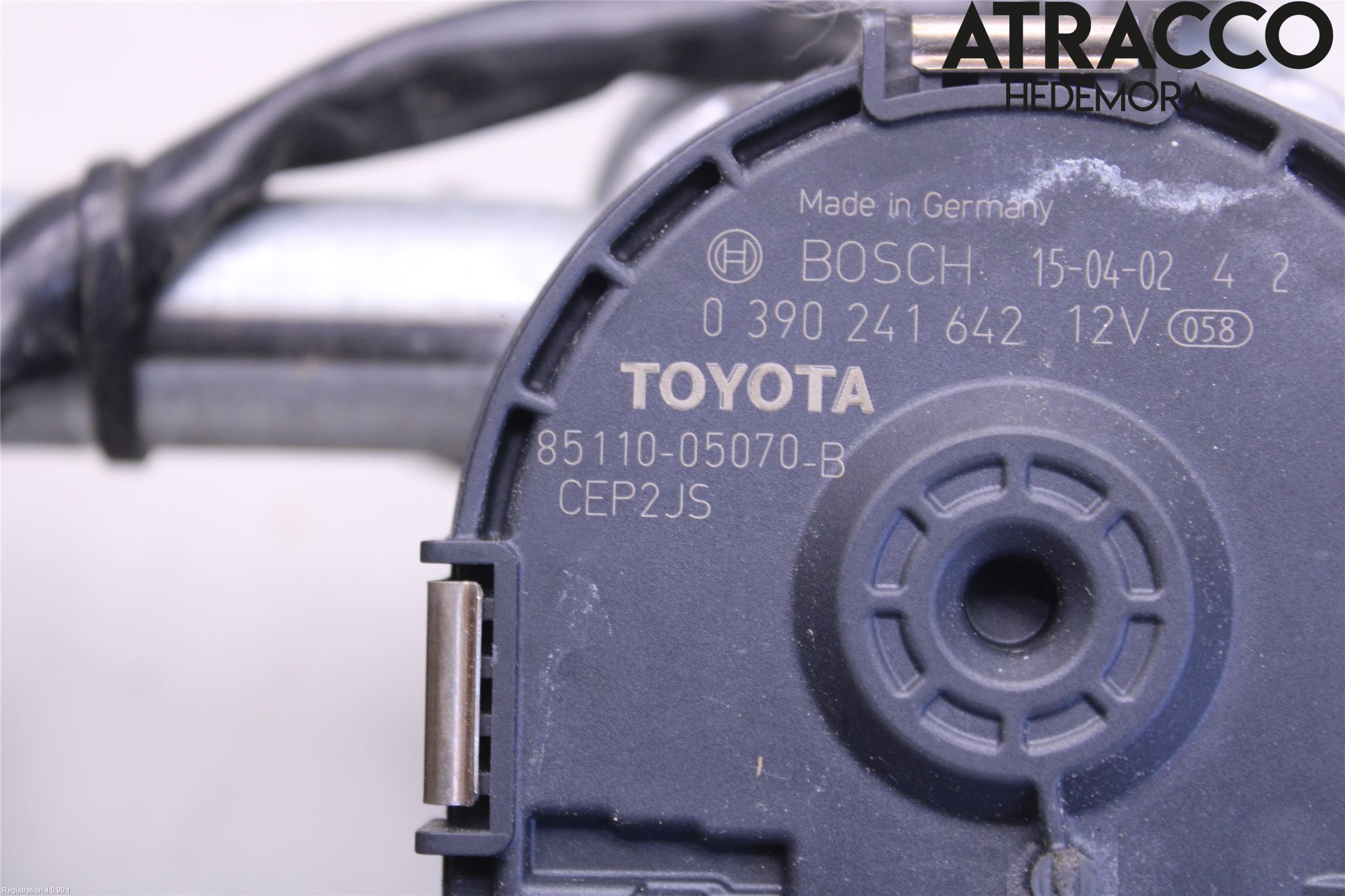 Toyota AVENSIS 16-18 Torkarmotor Vindruta