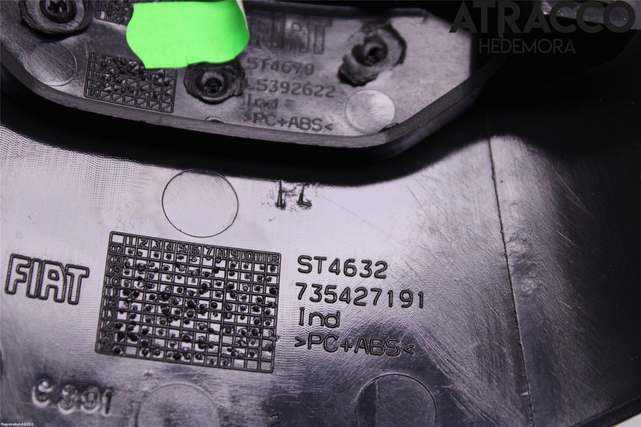 Fiat 500 07- Rattkåpa-Kåpor