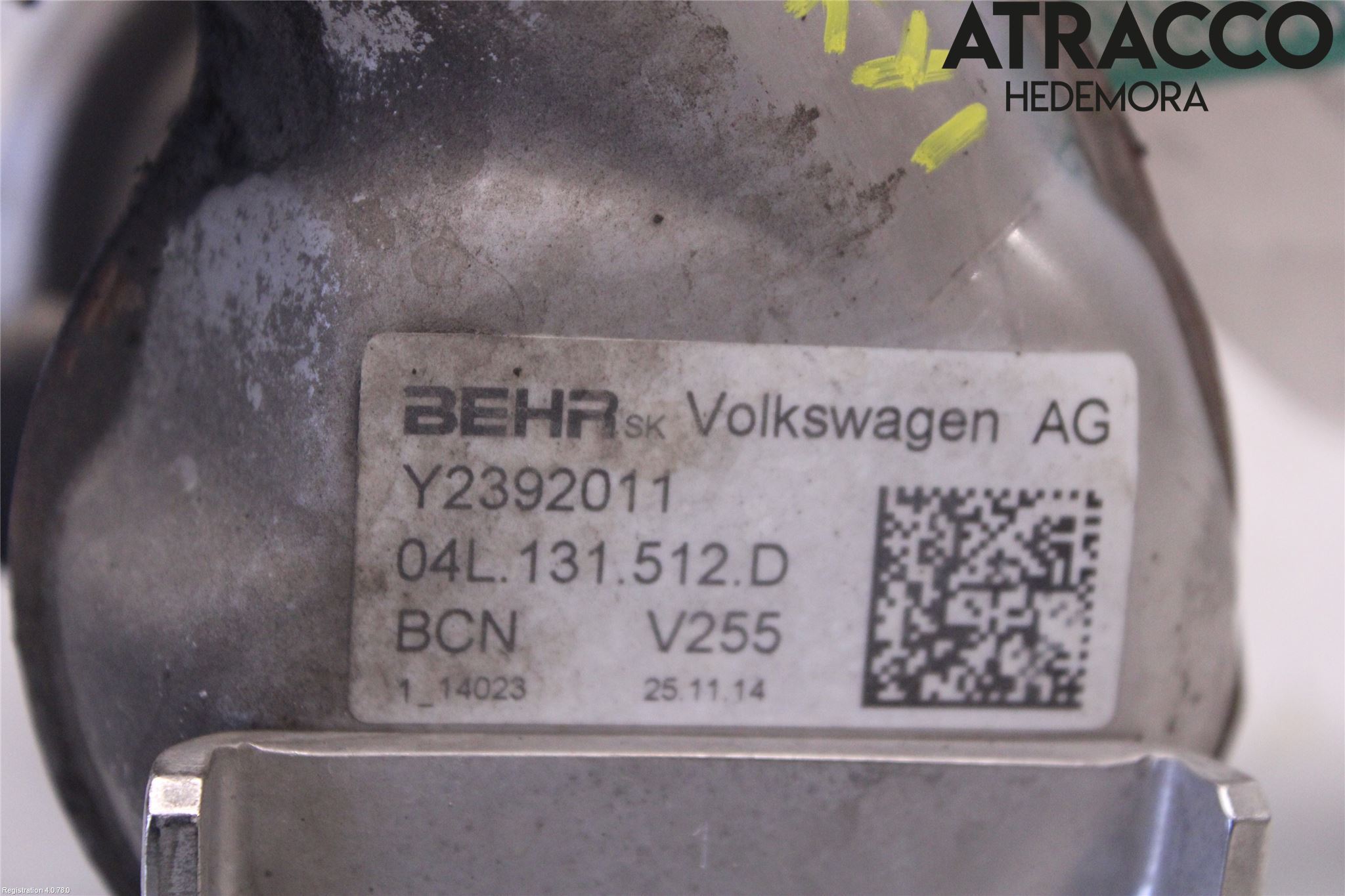 Audi A3/S3 8V 13-20 Avgaskylare