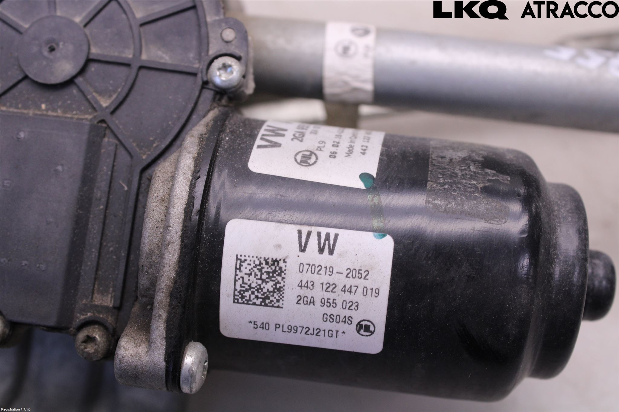 Volkswagen VW T-ROC 18- Torkarmotor Vindruta
