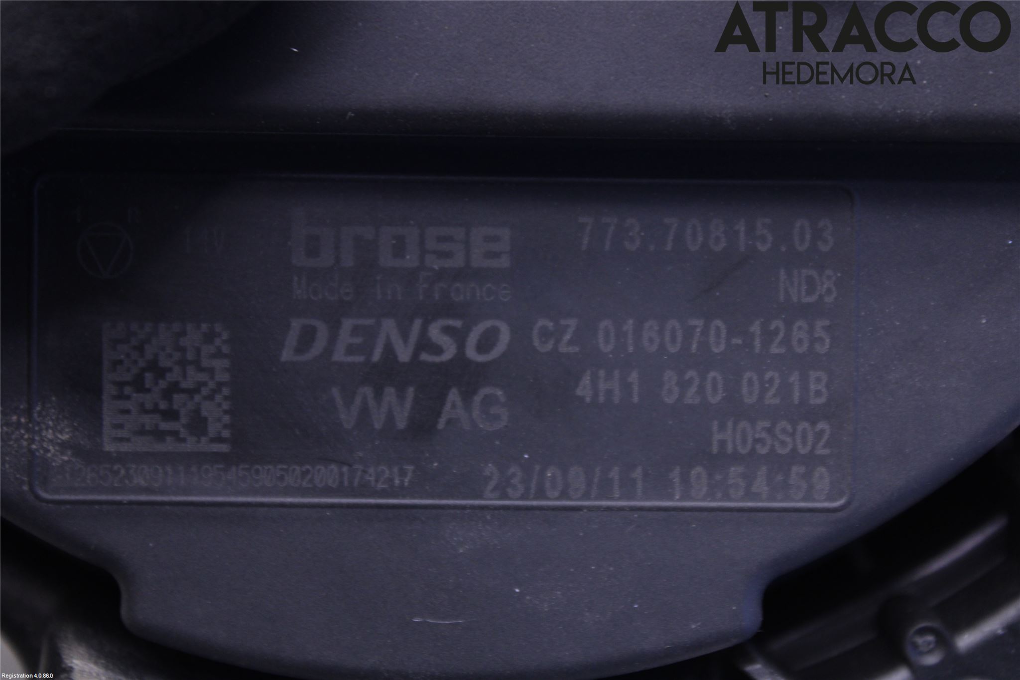 Audi A6/S6 4G 11-18 Ac Värmefläkt