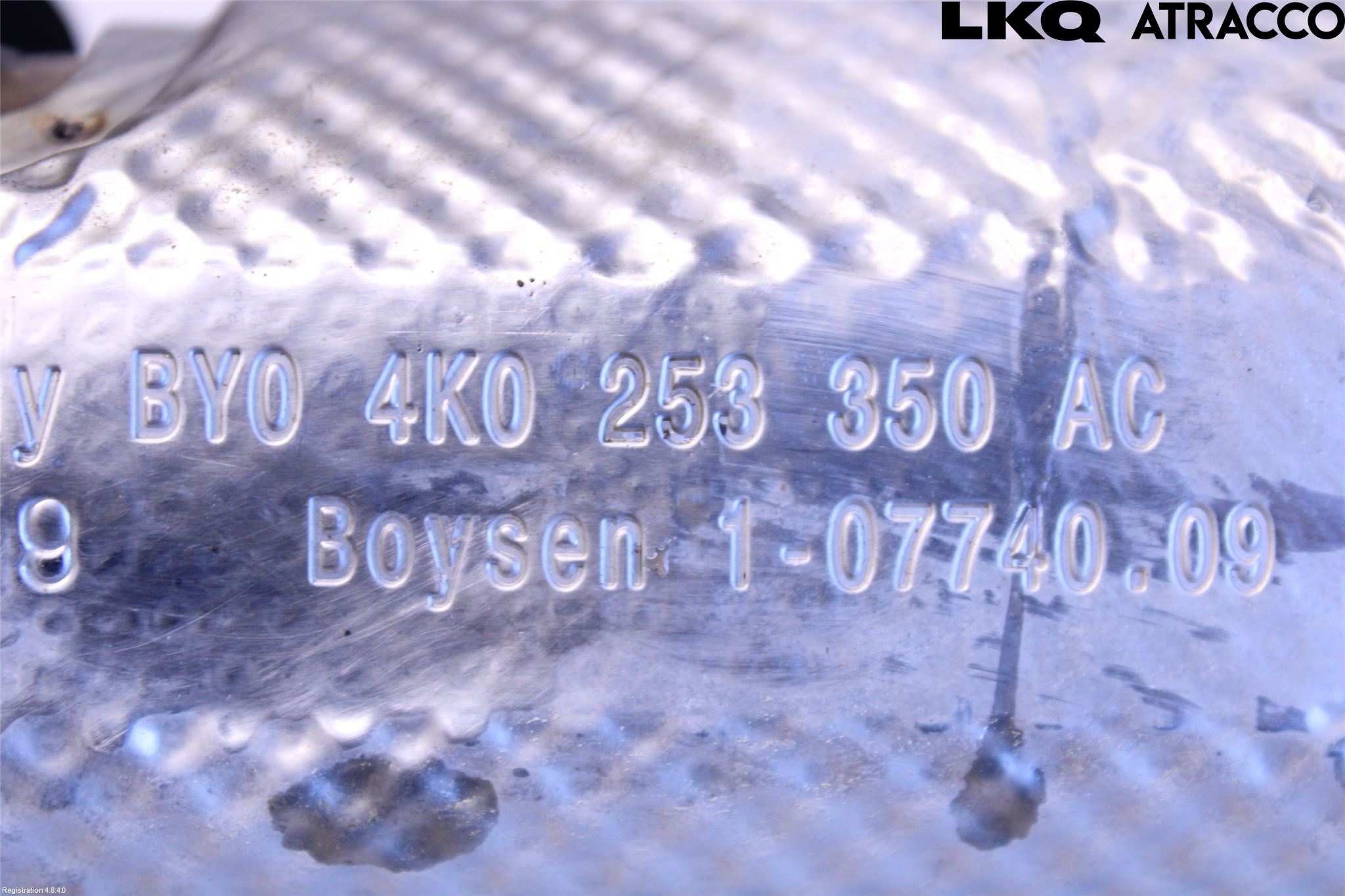 Audi A6 F2/C8 19- Avgasrör Främre-Mitt-Bak