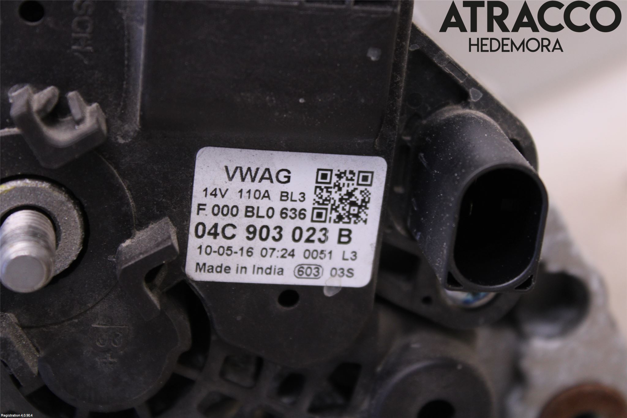 Volkswagen VW UP! / E-UP! Generator