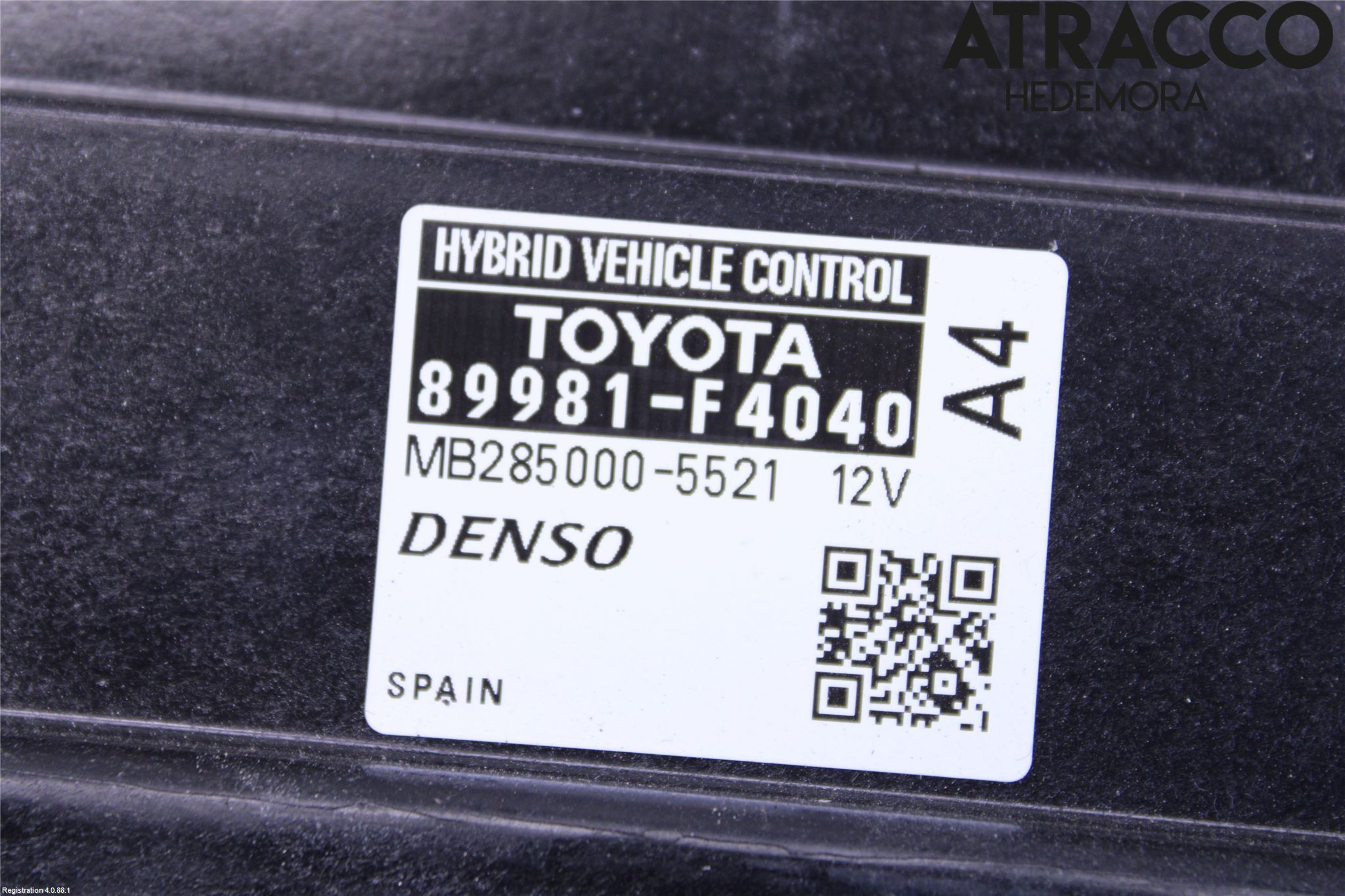 Toyota C-HR 16-23 Styrenhet Insprut Bensin