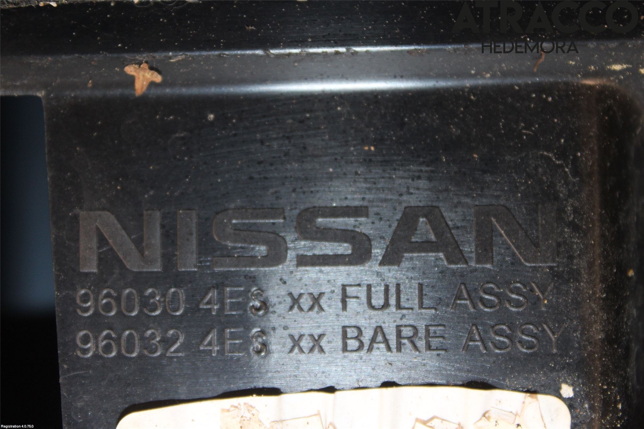 Nissan QASHQAI 14-17 Spoiler Baklucka