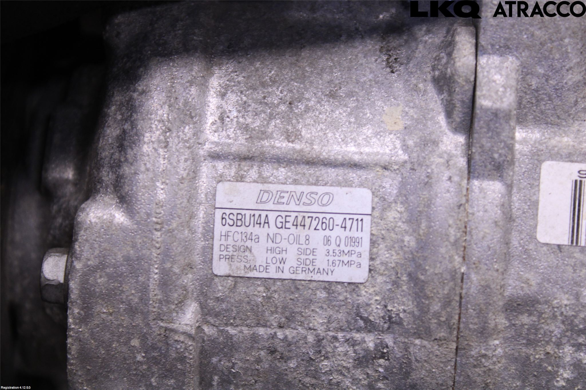 BMW 5 F10/F11/F18 09-17 Ac Kompressor