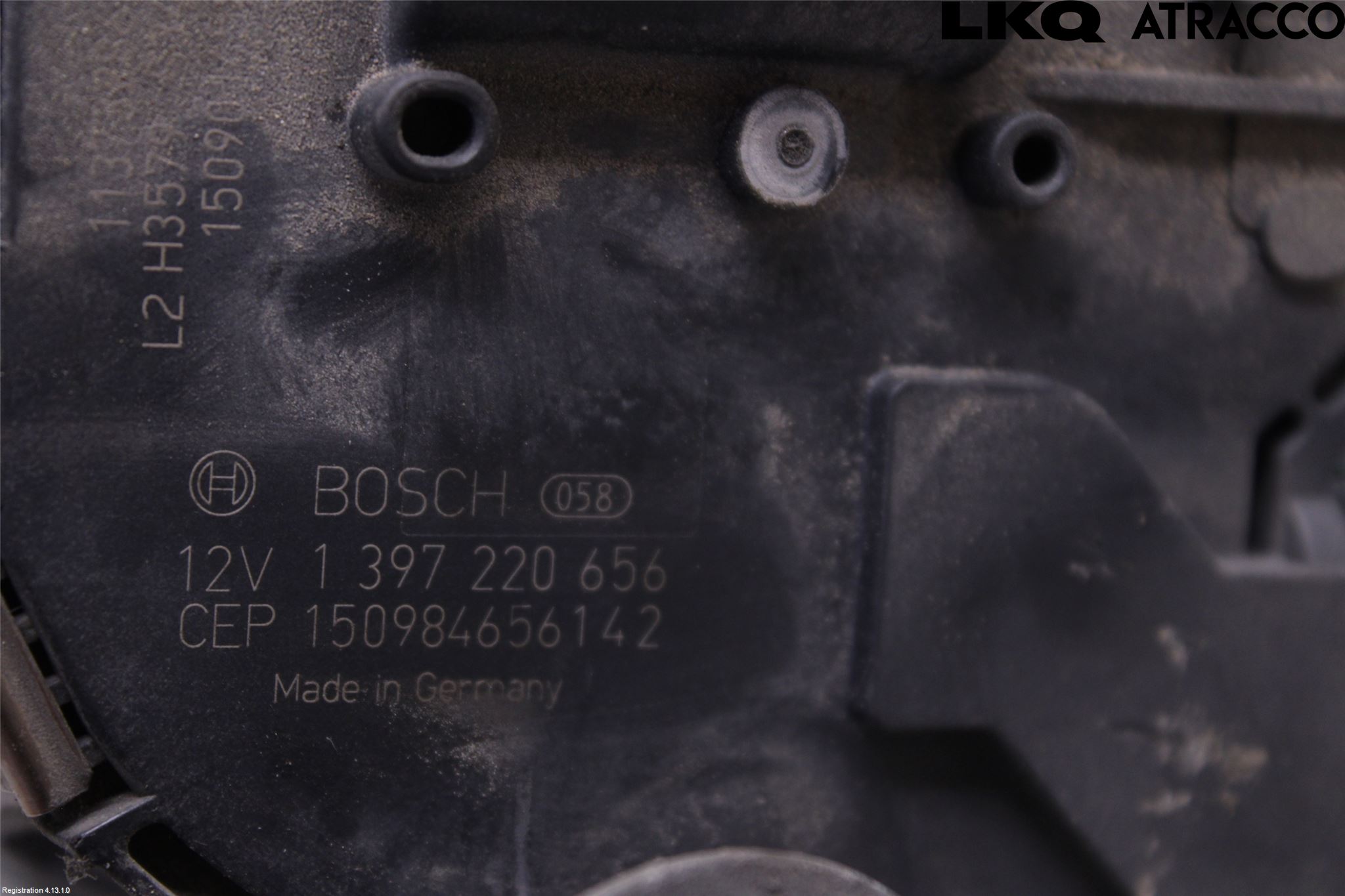 Volkswagen VW TOURAN 10-15 Torkarmotor Vindruta