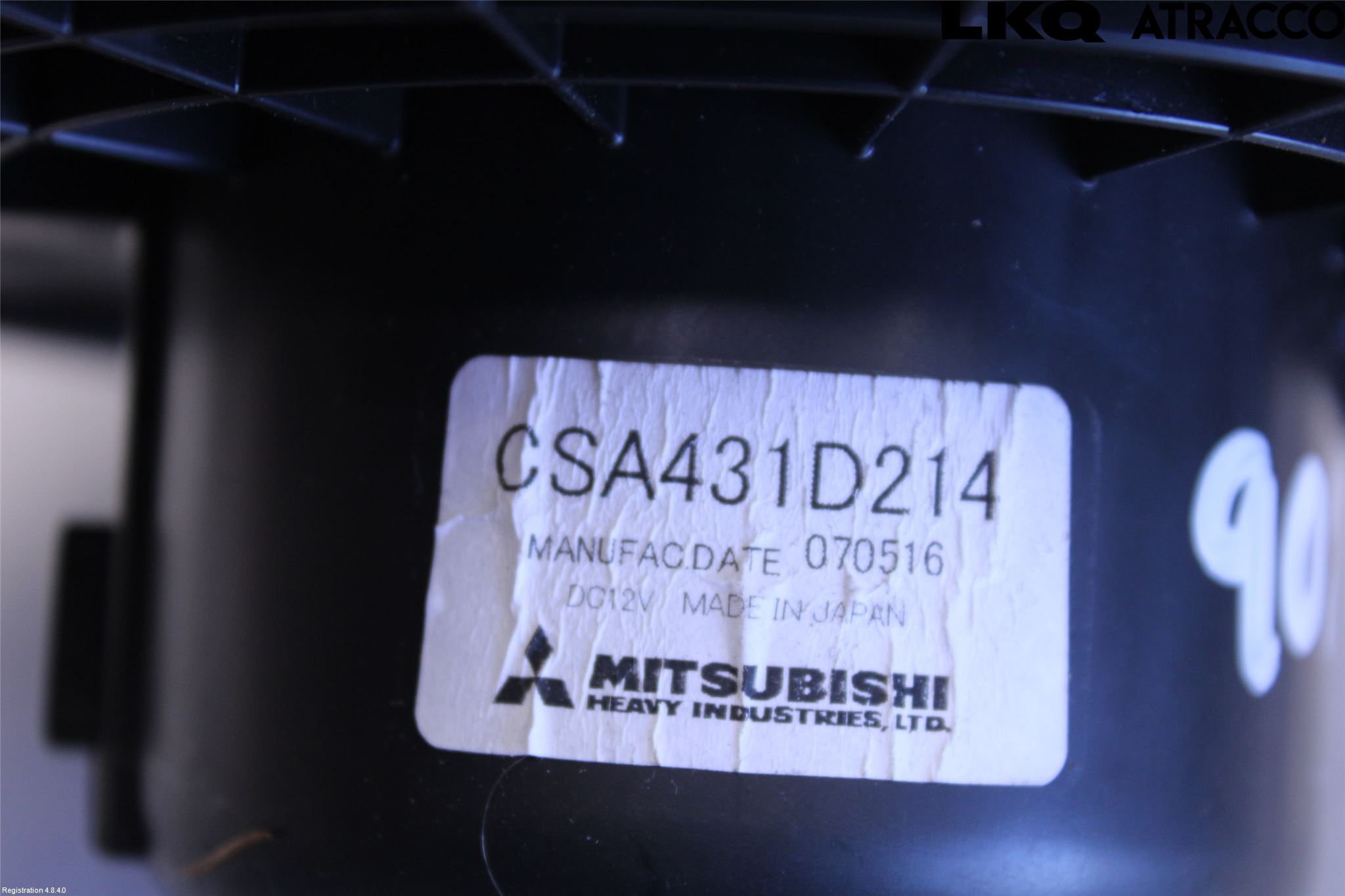 Citroen C-CROSSER Ac Värmefläkt