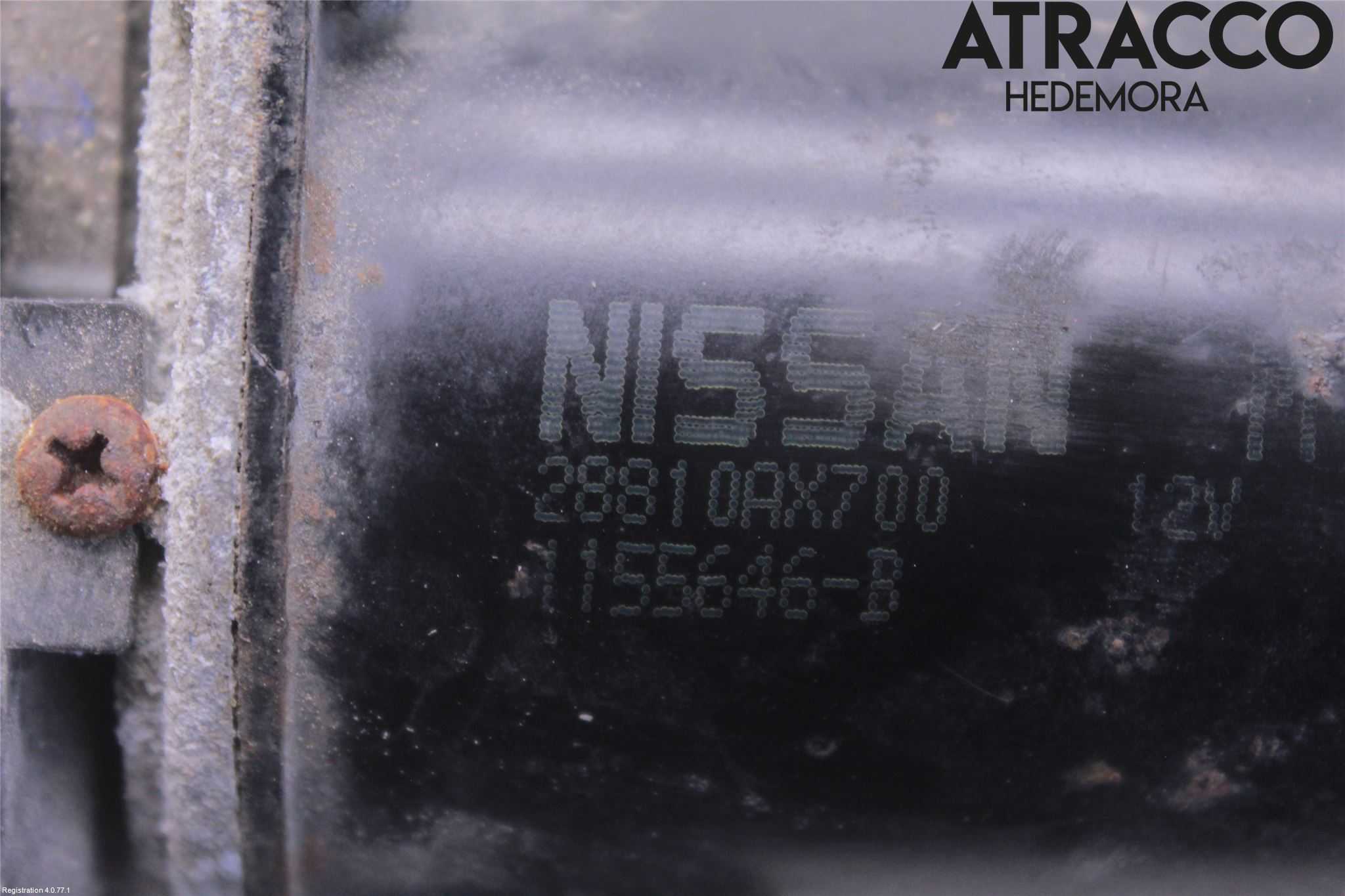 Nissan MICRA 03-07 Torkarmotor Vindruta