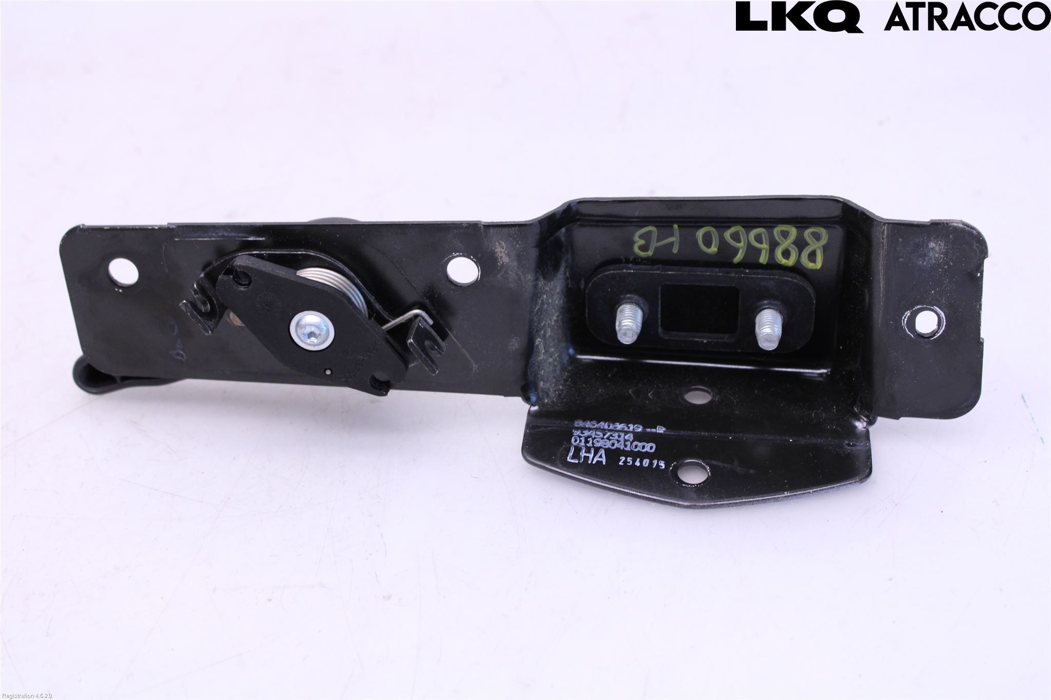 Renault TRAFIC/E-TECH 15- Bakluckehandtag Inre