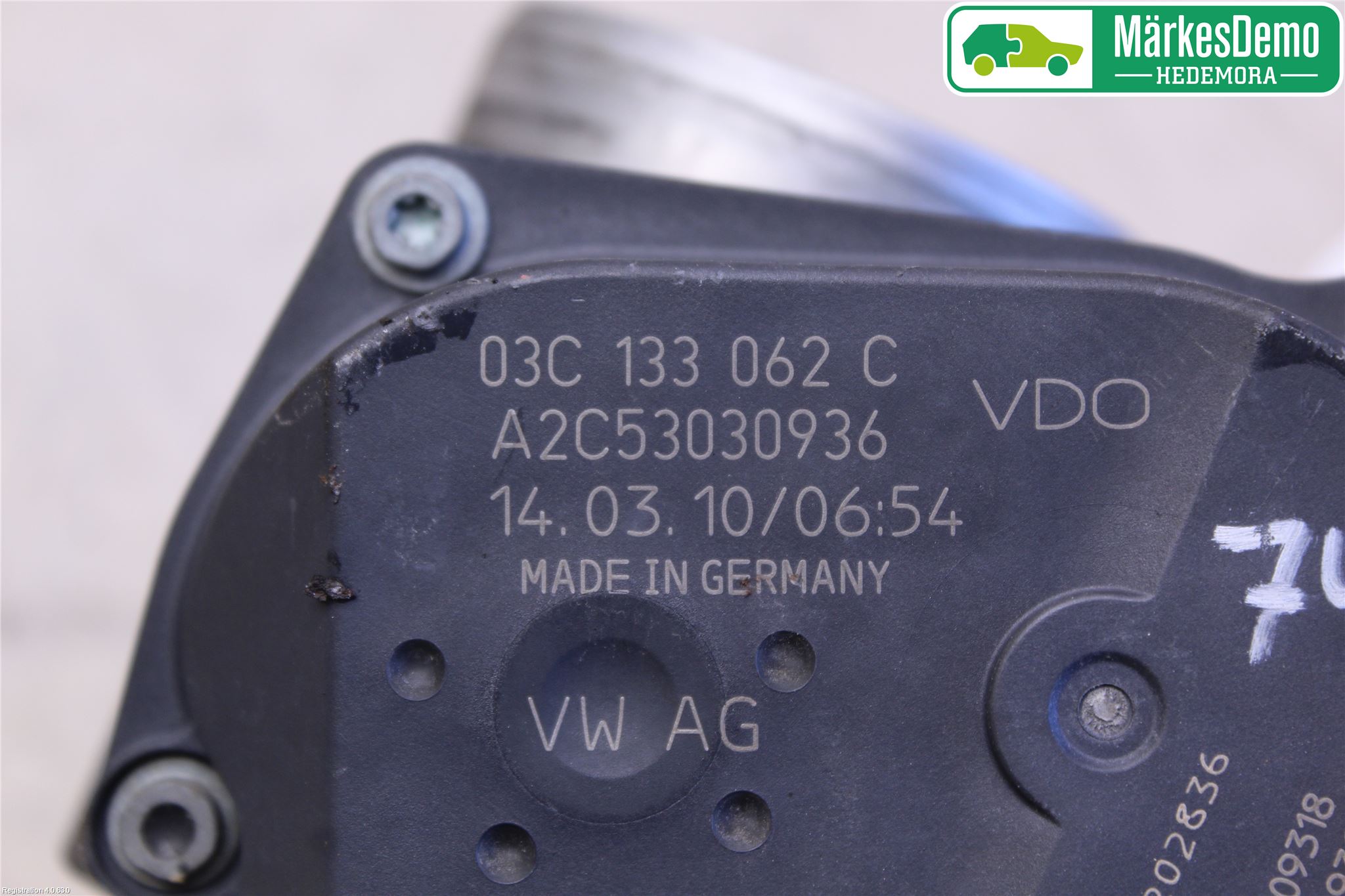 Volkswagen VW POLO 10-17 Injspjällhus