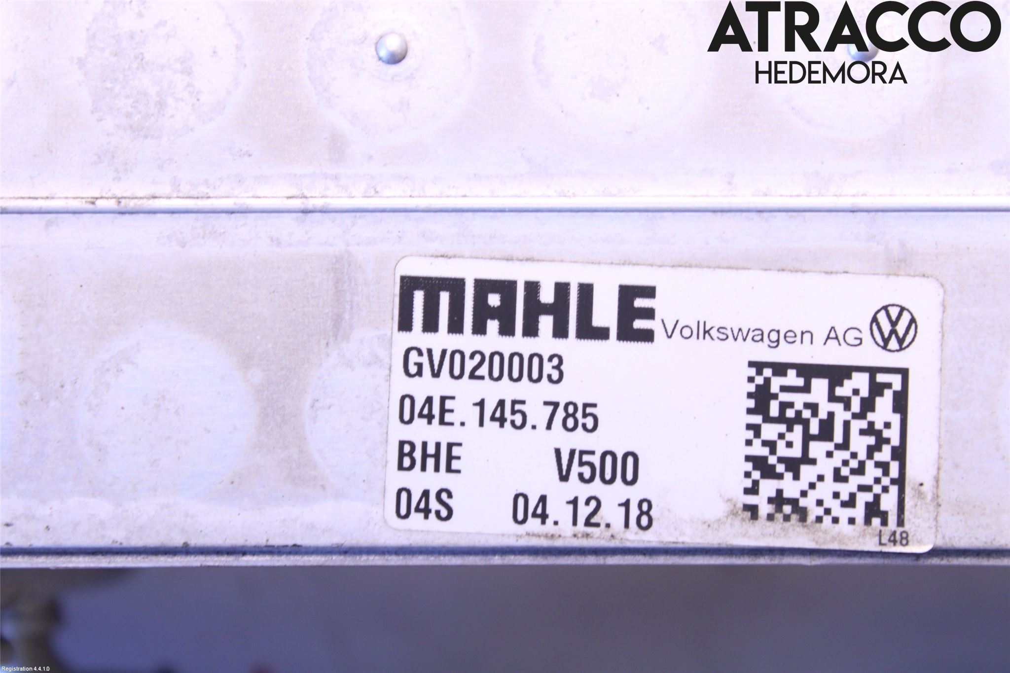 Audi Q2/SQ2 17- Laddluft-Intercooler Kyl