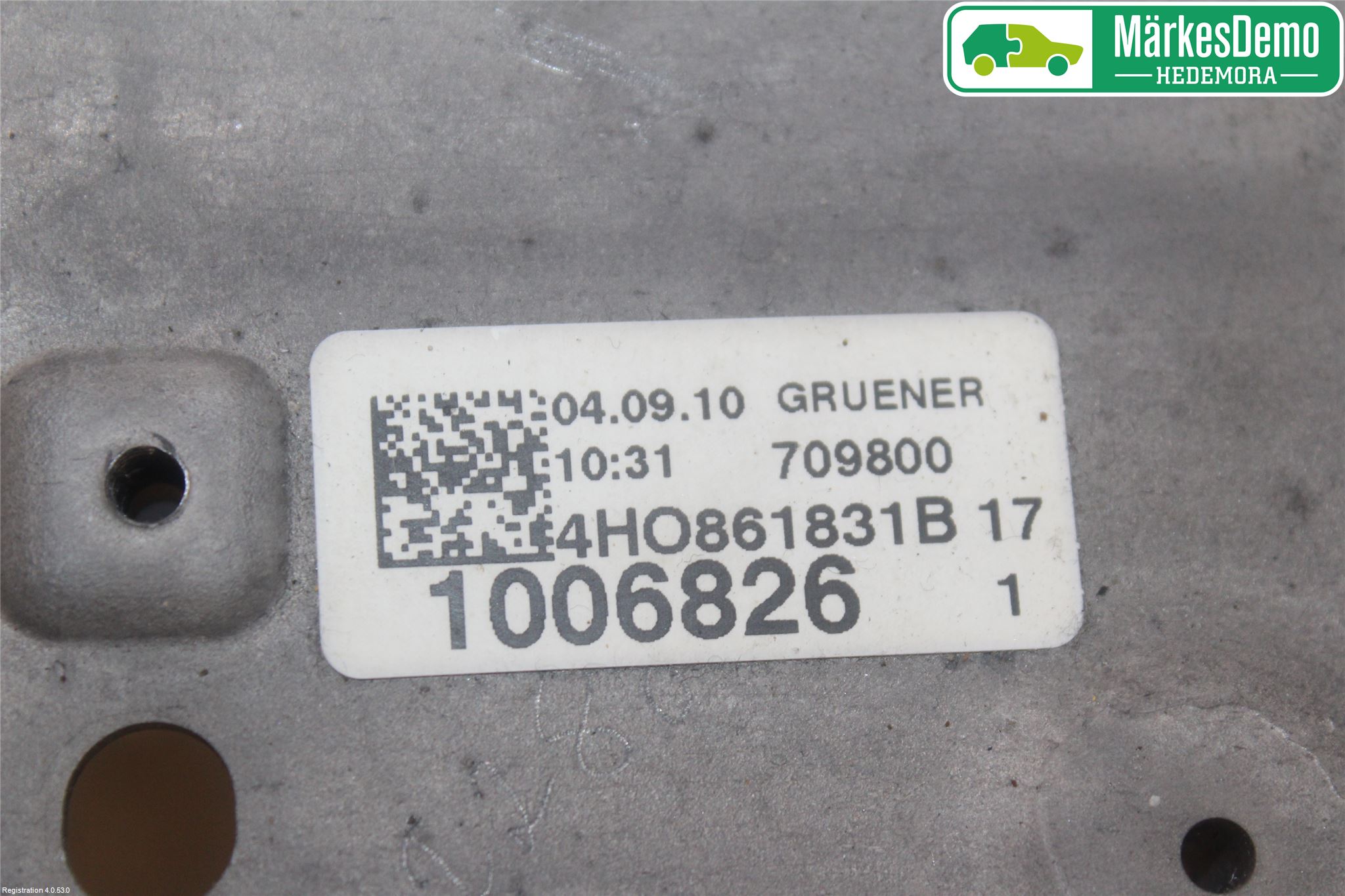 Audi A8/S8 4H 10-17 Inr Tunnelfack