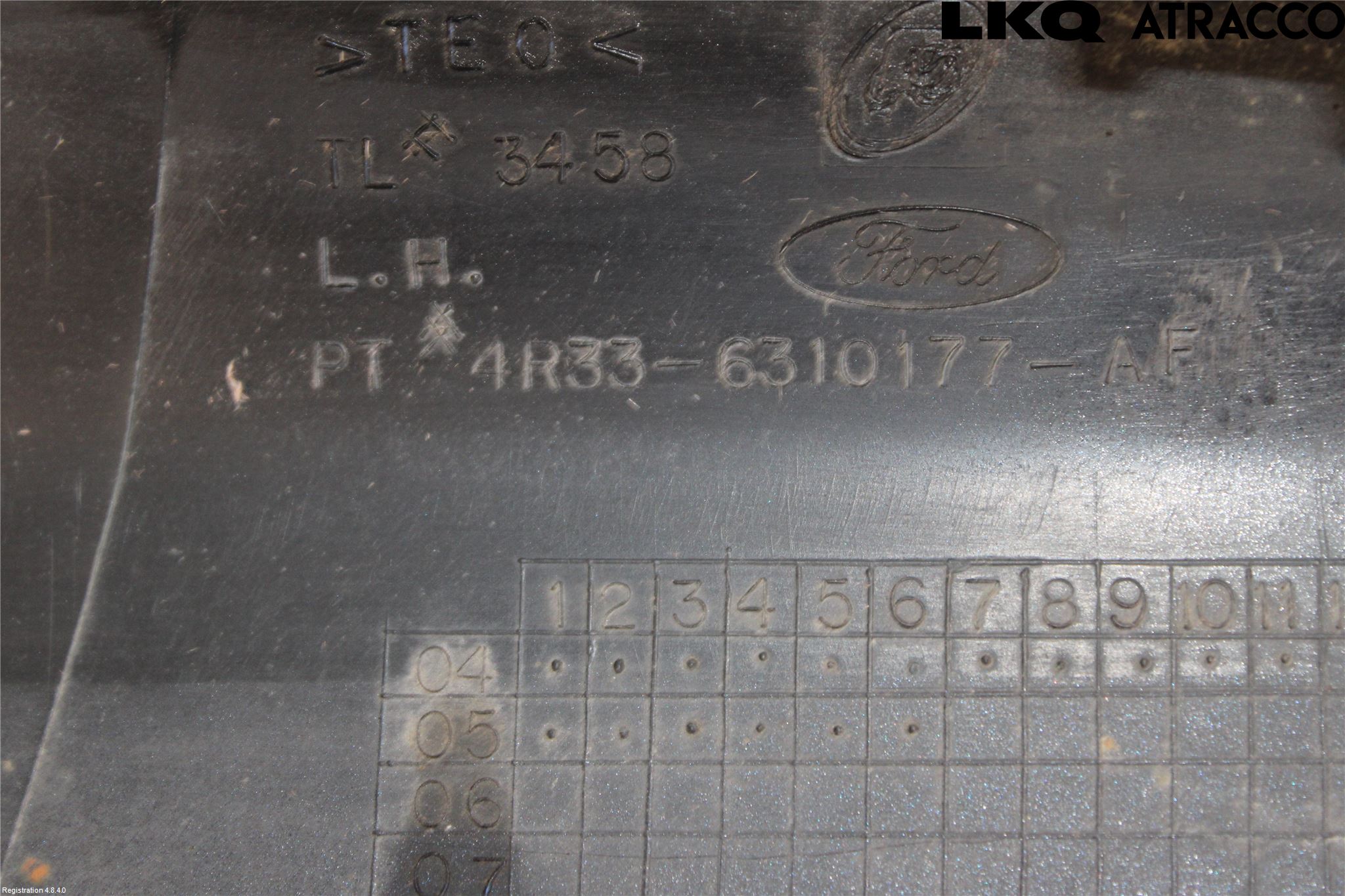 Ford MUSTANG V 05-14 Sidokjol Vä