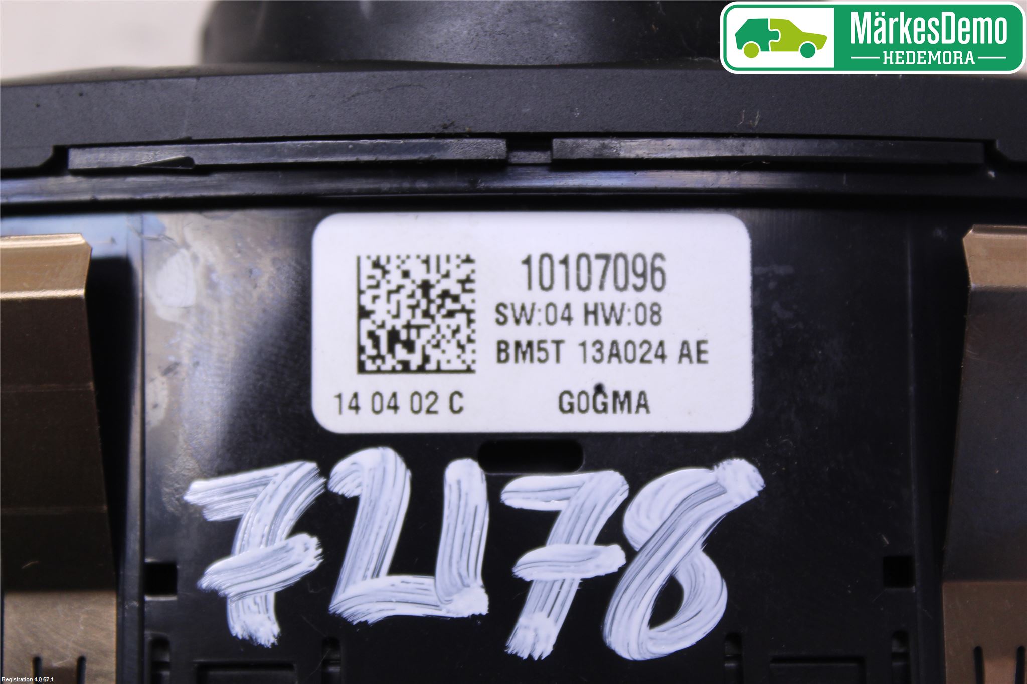 Ford TRANSIT/TOURNEO CONNECT 13-22 Strömställare Ljus