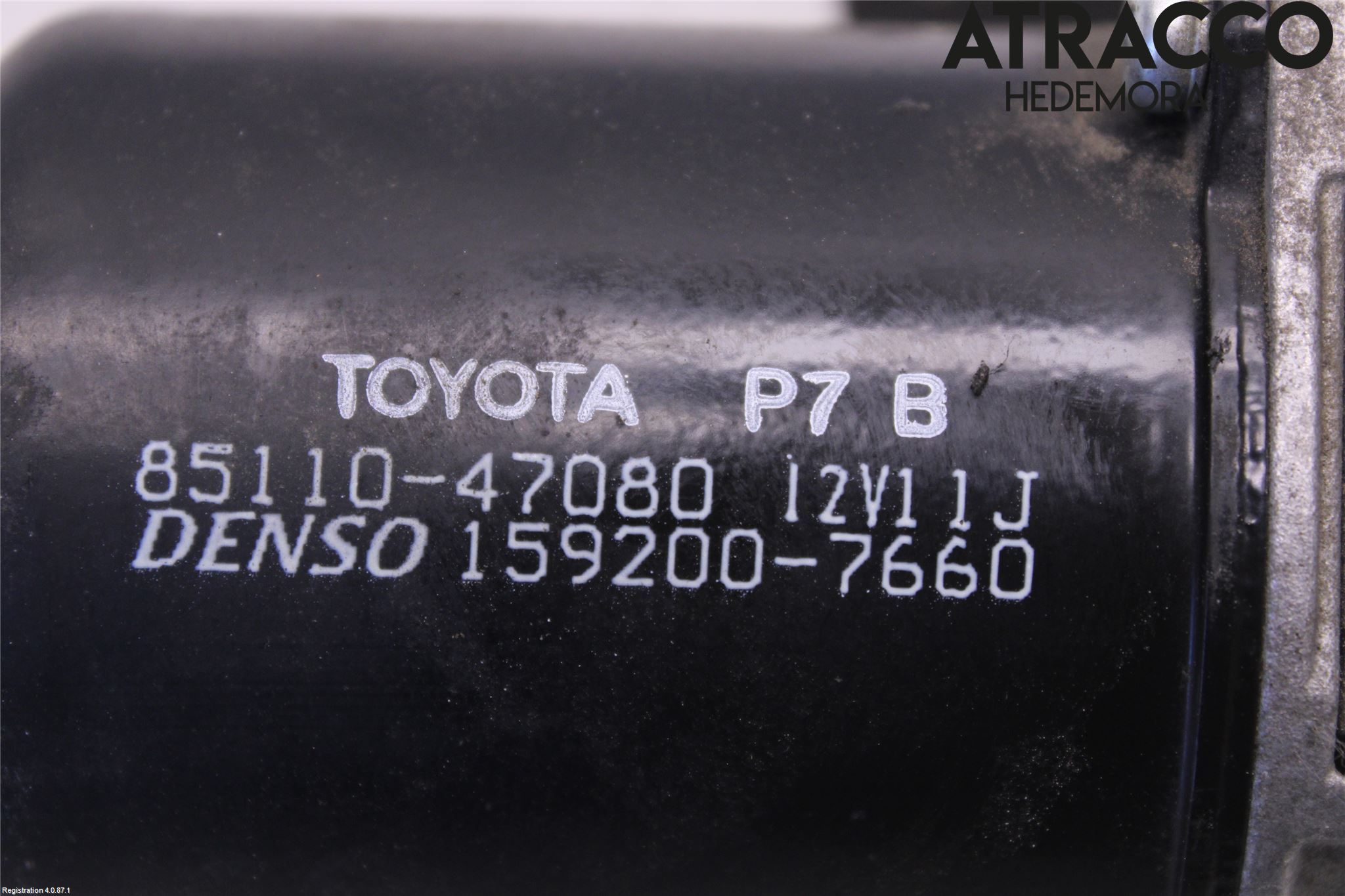 Toyota PRIUS NWH20 04-08 Torkarmotor Vindruta