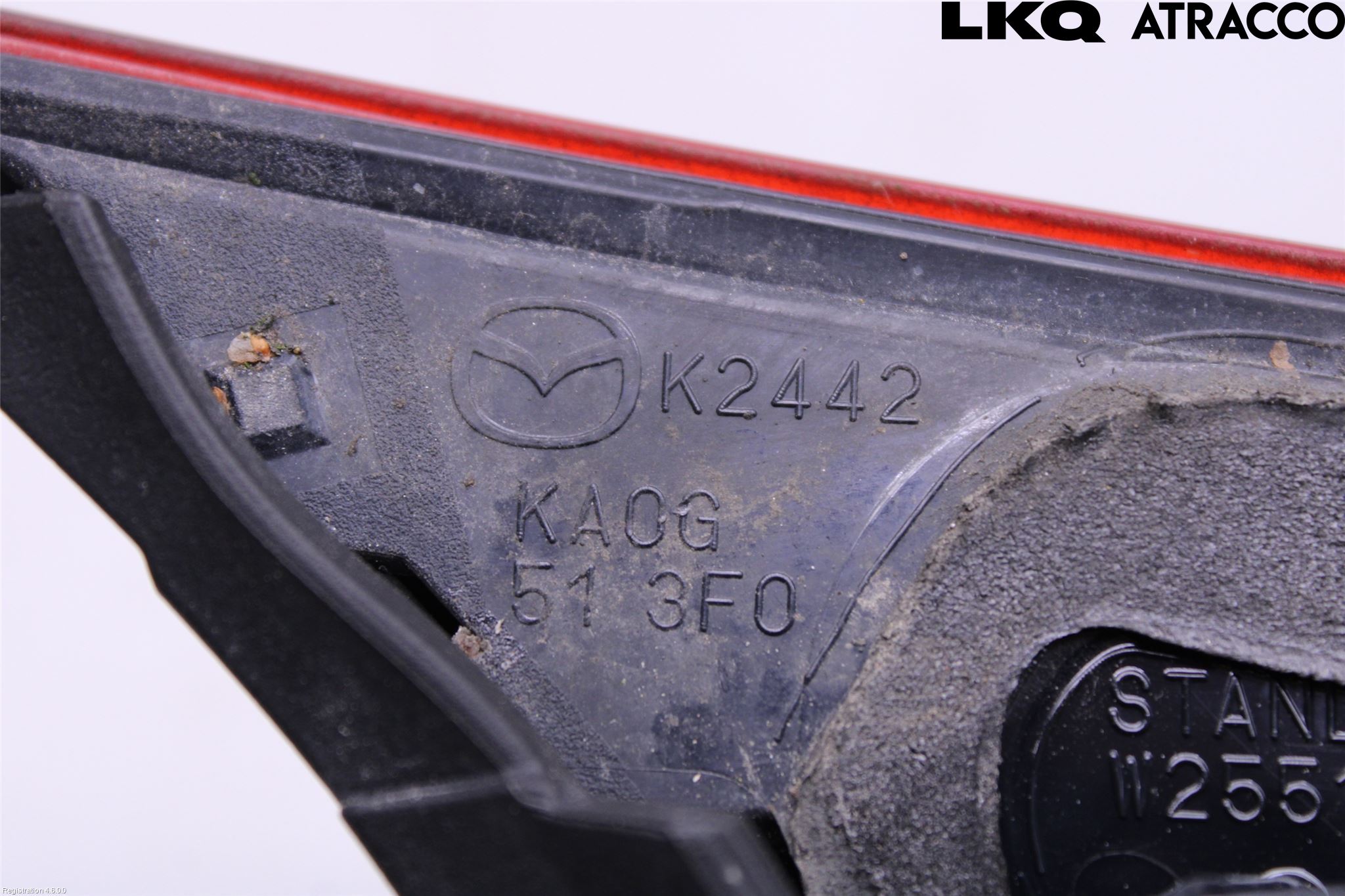 Mazda CX-5 12-17 Bakljus Lucka Hö