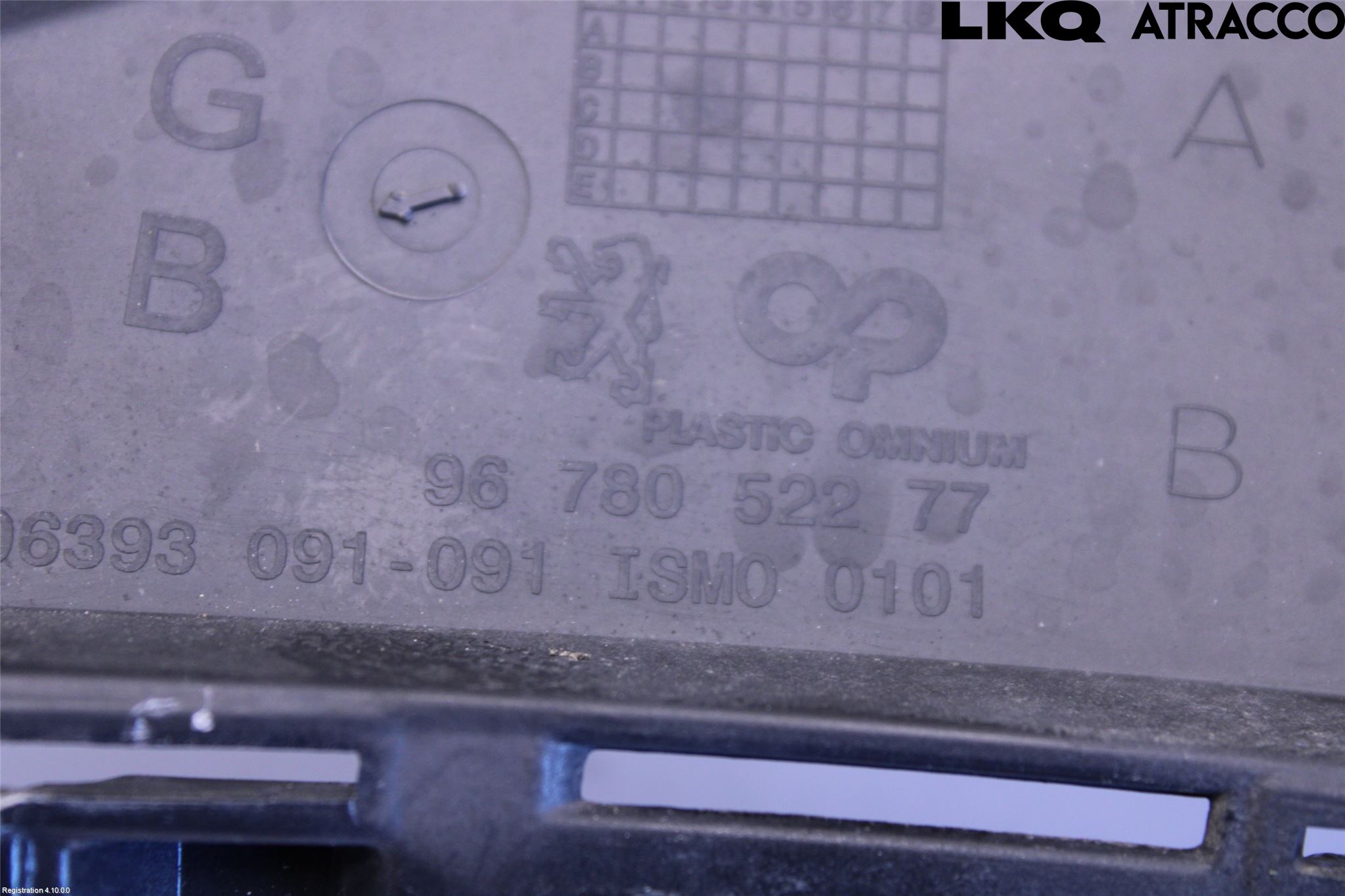 Peugeot 2008 13-20 Stötfångardel Bak Hö