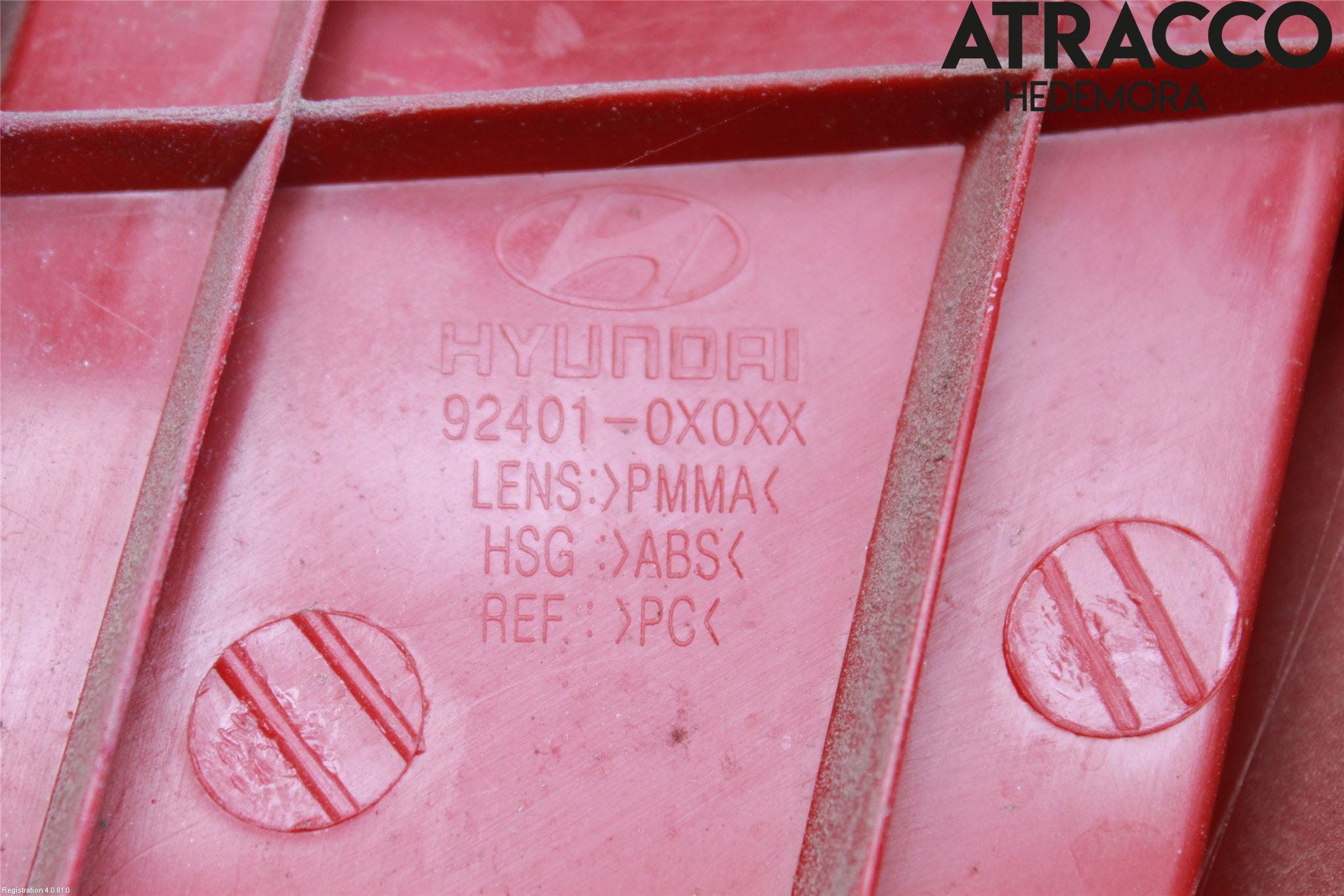 Hyundai i10 PA 08-13 Bakljus Vänster