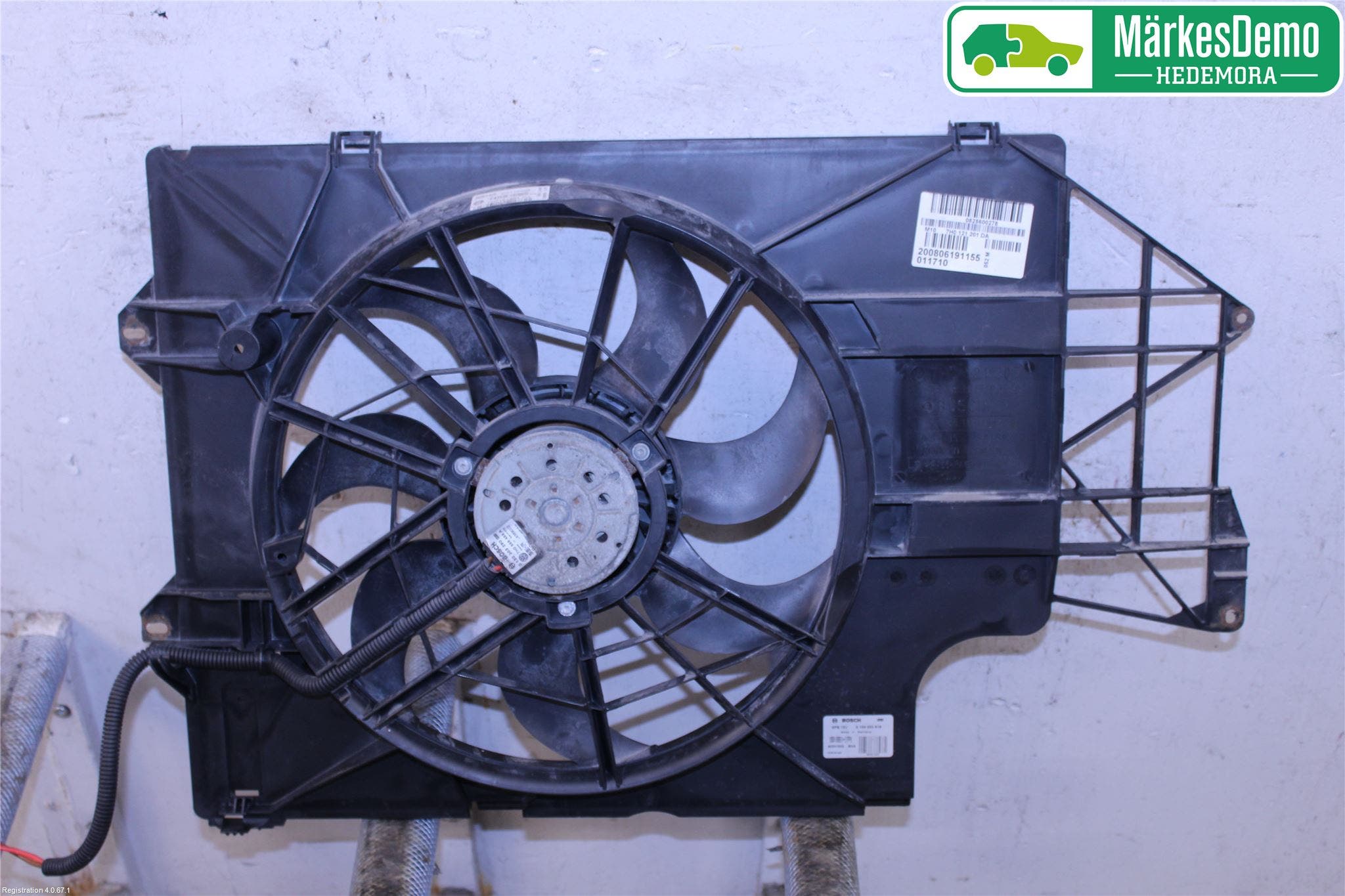 Volkswagen VW TRANSP/CARAVELLE (T5) 04-15 Kylfläkt El