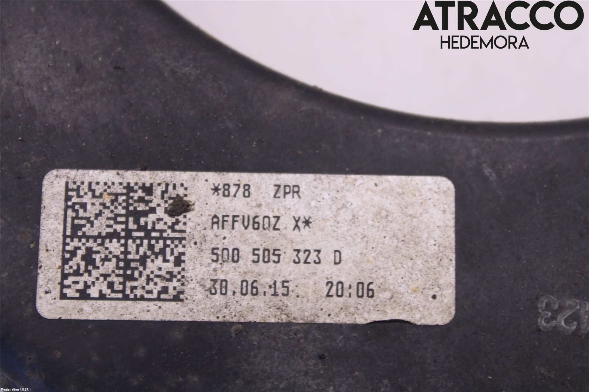 Audi A3/S3 8V 13-20 Bärarm Bak Övre Höger