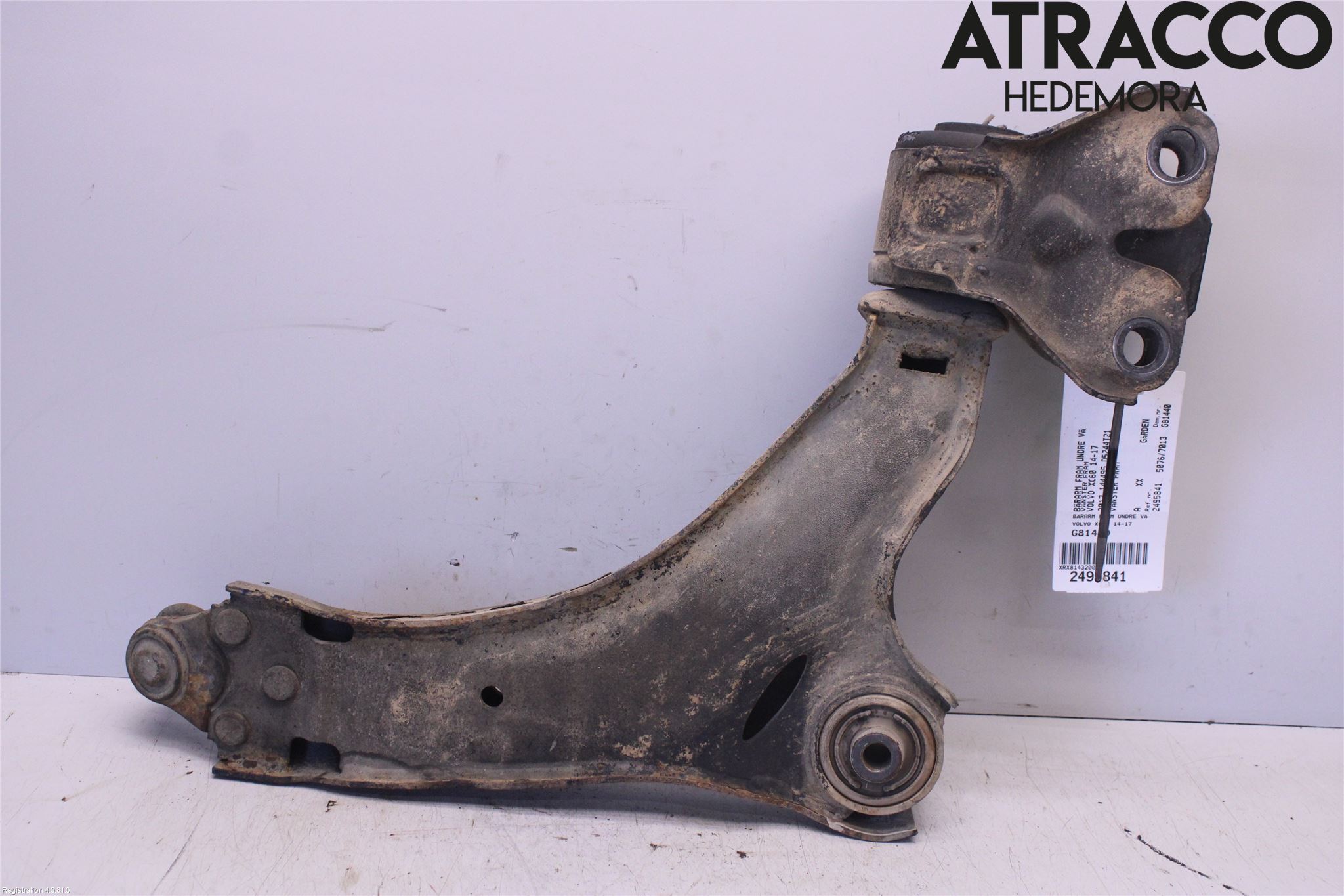 Volvo XC60 14-17 Bärarm Fram Undre Vä