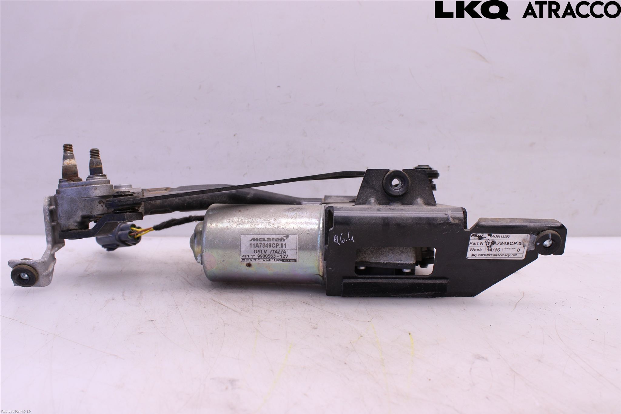 McLAREN Torkarmotor Vindruta