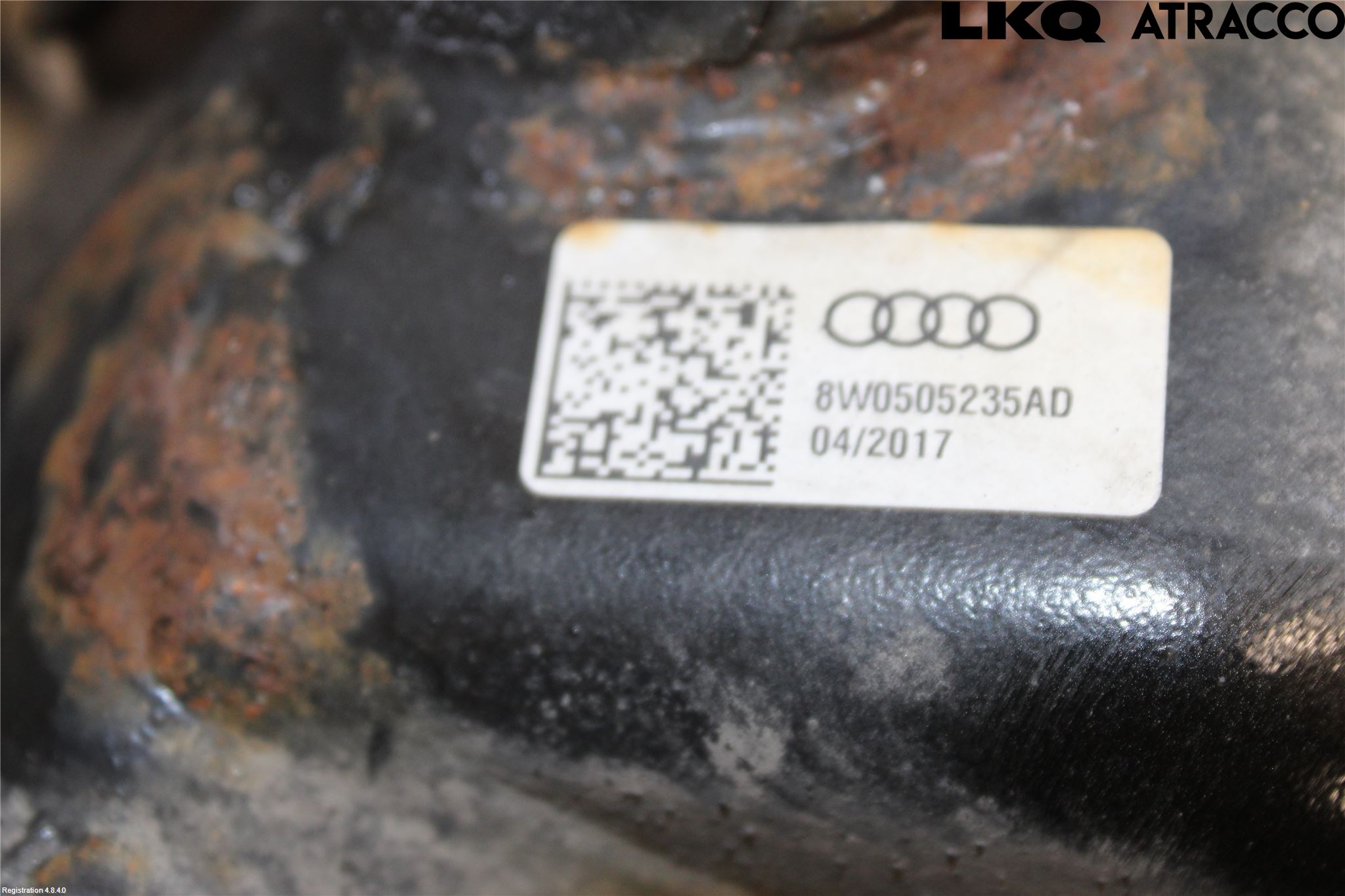 Audi A5 17- Bakaxelbalk