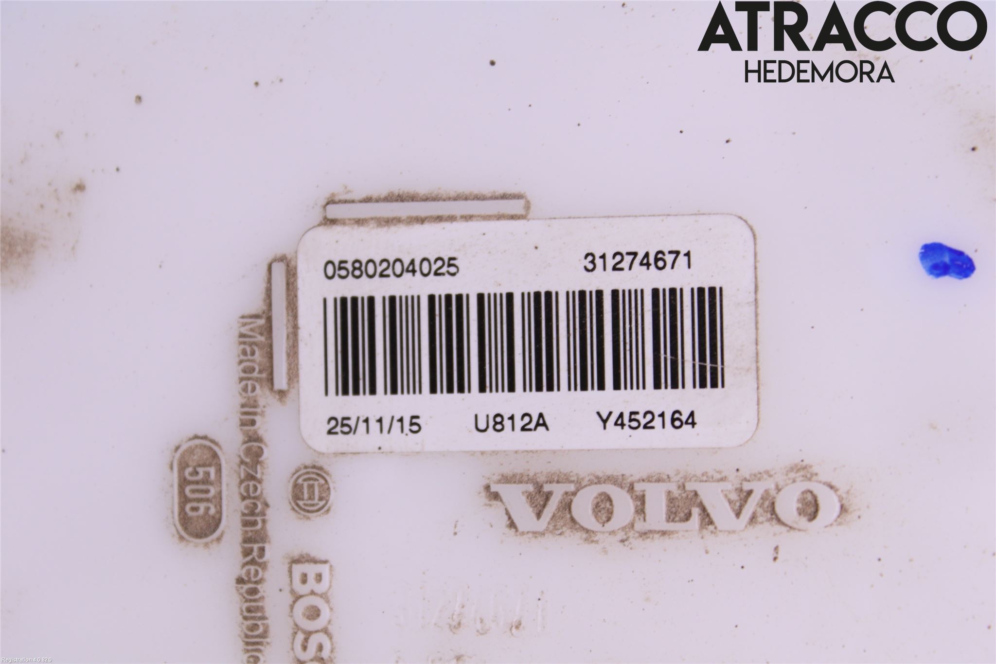 Volvo V60 CROSS COUNTRY 16-18 Givare Tank