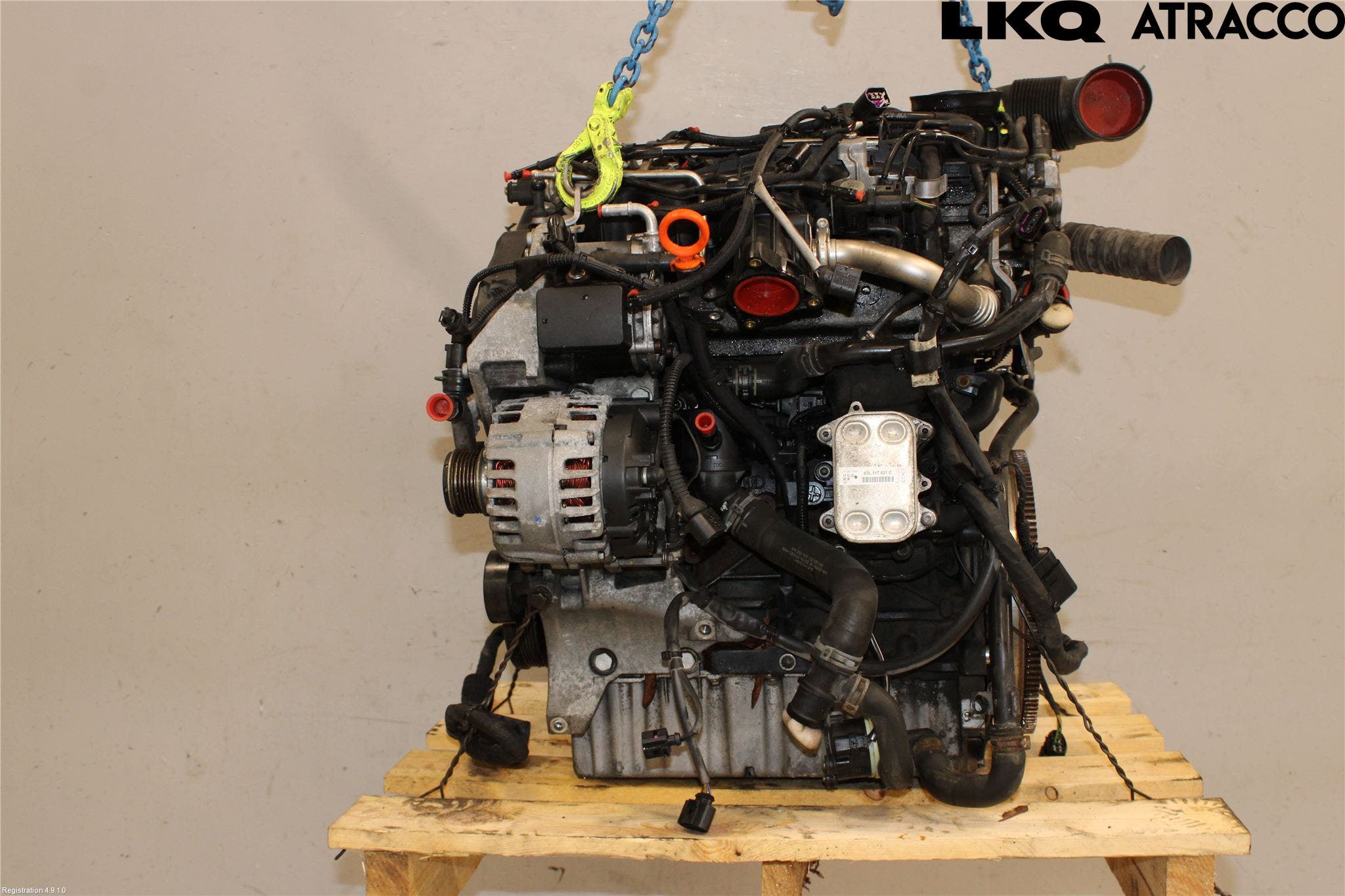 Volkswagen VW GOLF VI 09-13 Motor Diesel