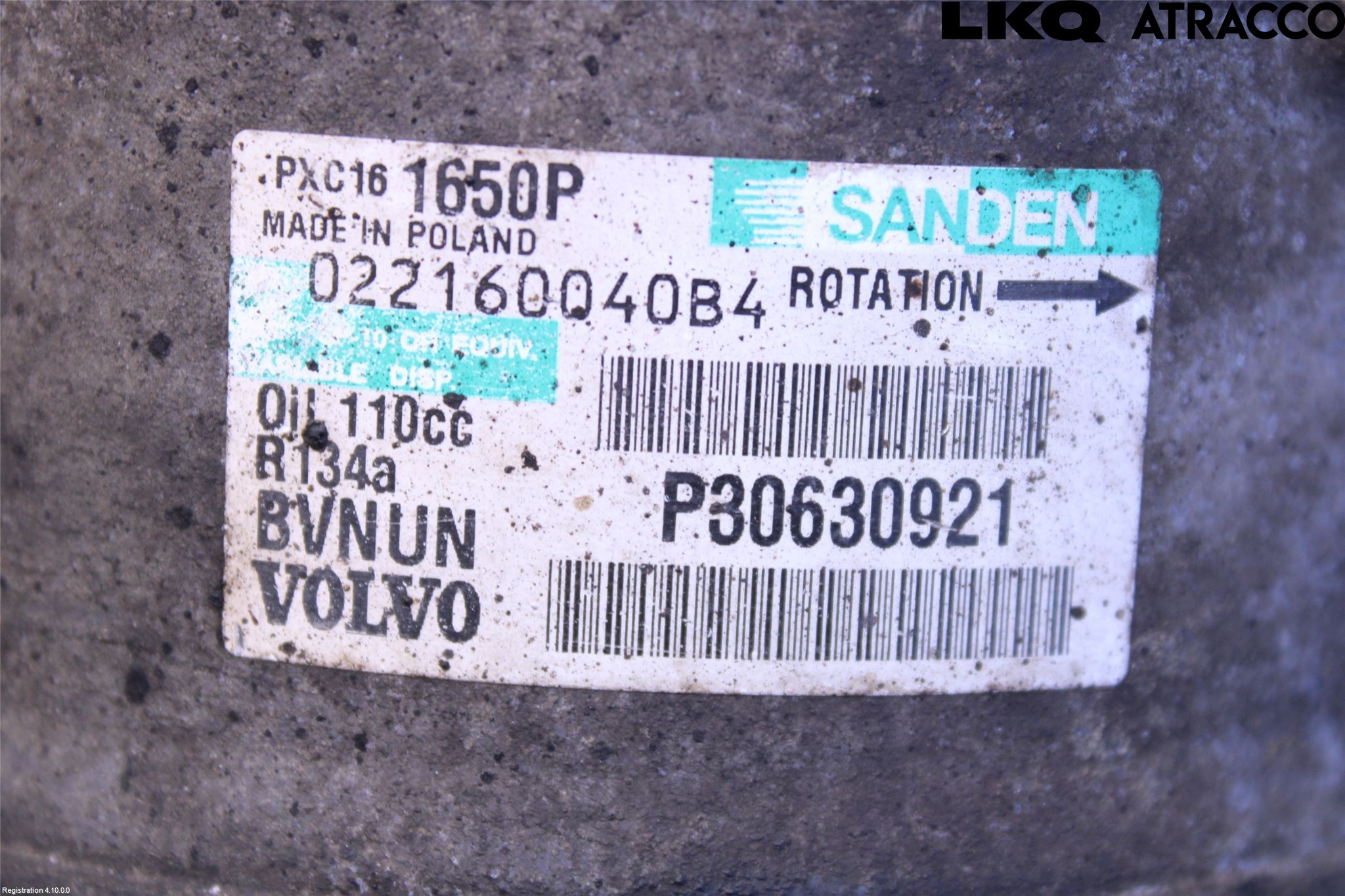 Volvo V70 08-13 Ac Kompressor