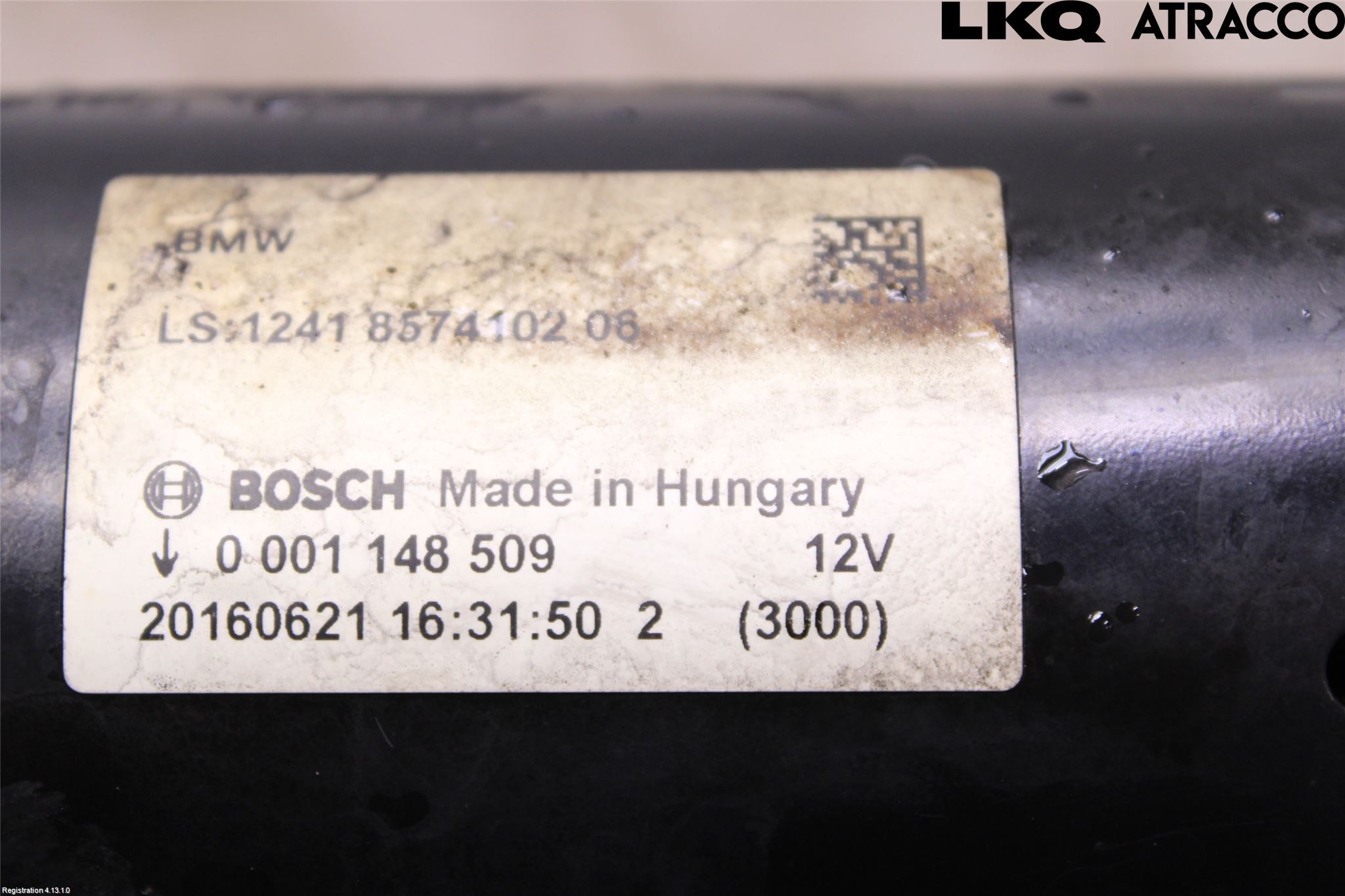 BMW 3 GT F34 13-19 Startmotor Diesel
