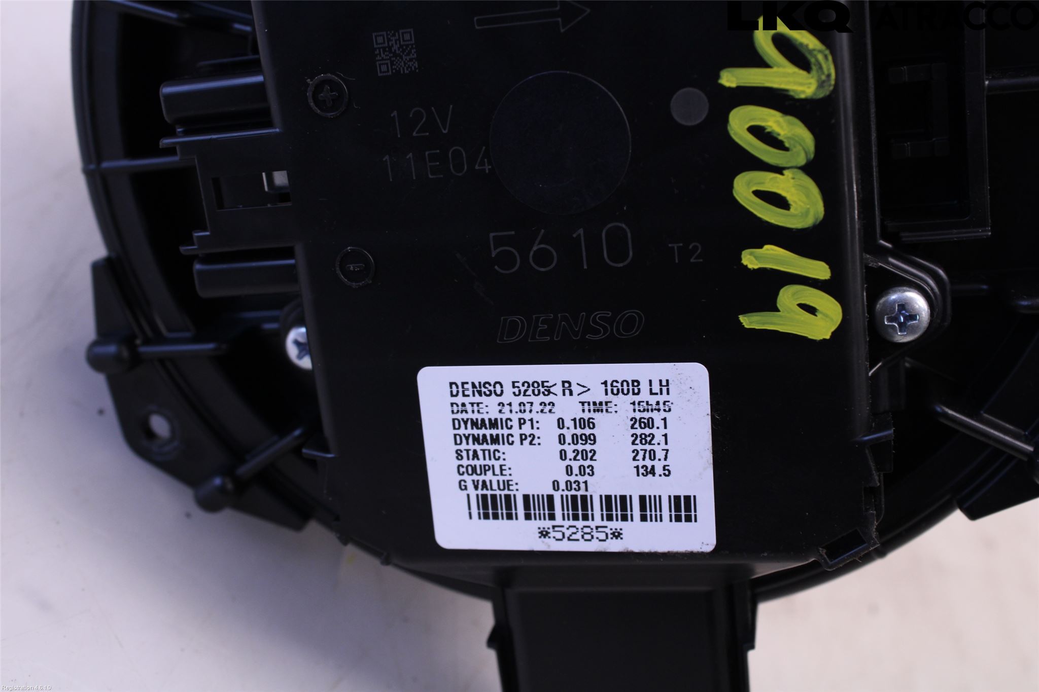 Toyota COROLLA 19- Ac Värmefläkt