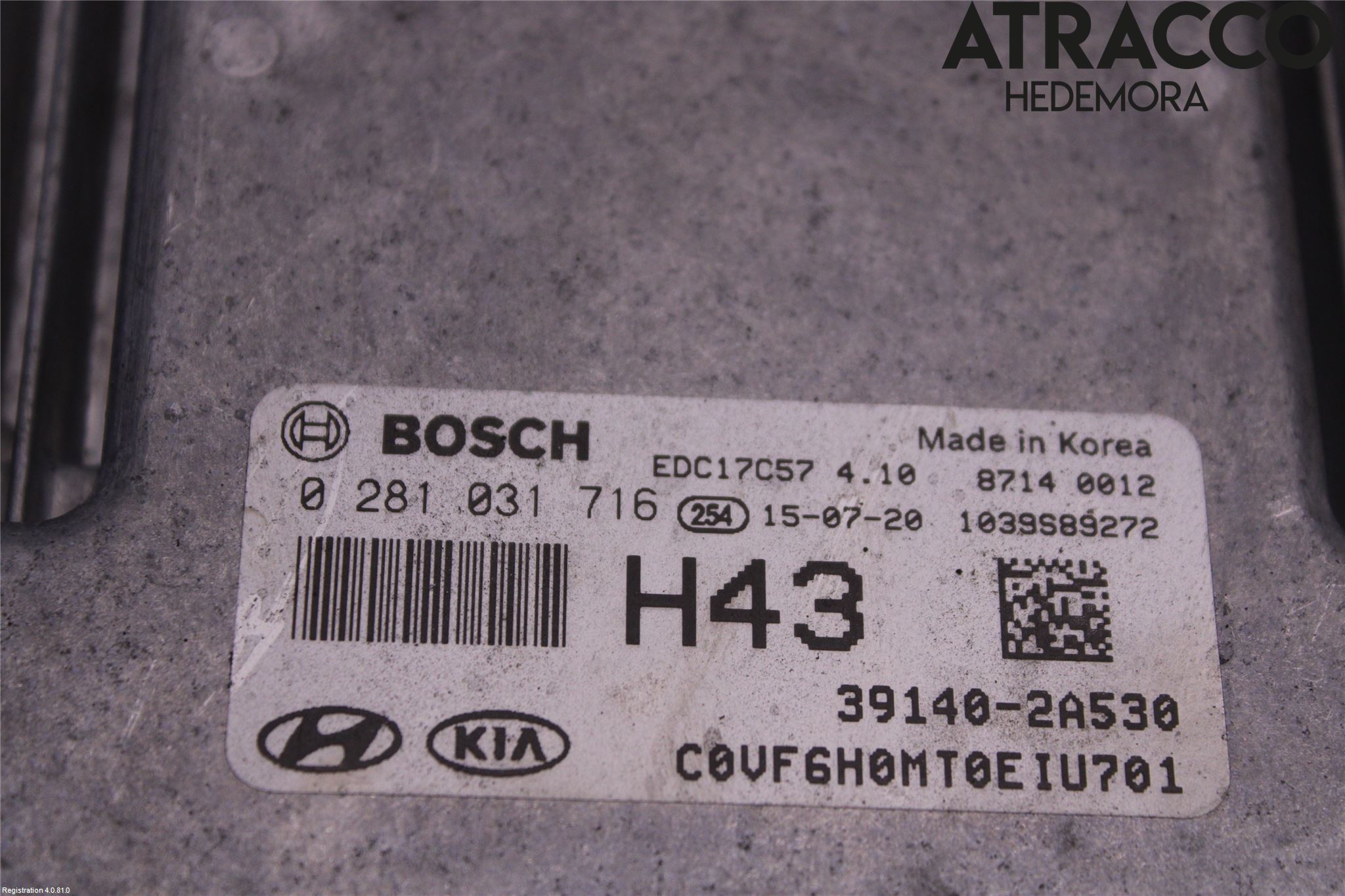 Hyundai i40 16-18 Styrenhet Insprut Bensin