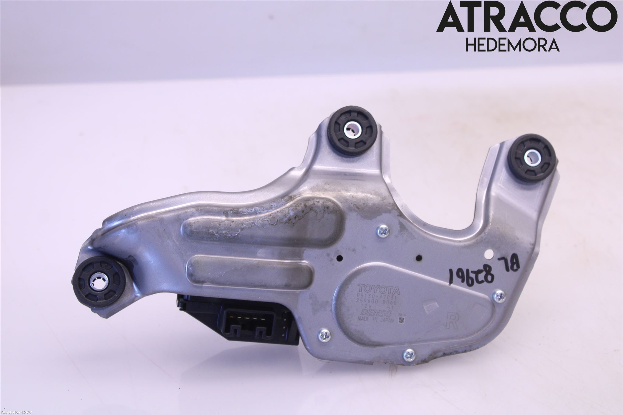 Toyota PRIUS ZVW30 09-20 Torkarmotor Baklucka