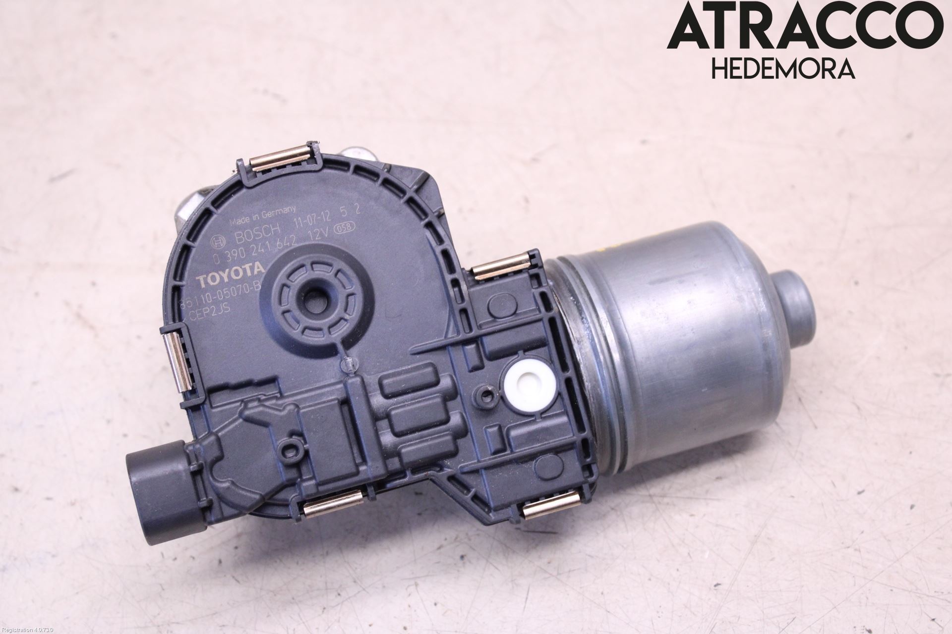 Toyota AVENSIS 09-15 Torkarmotor Vindruta