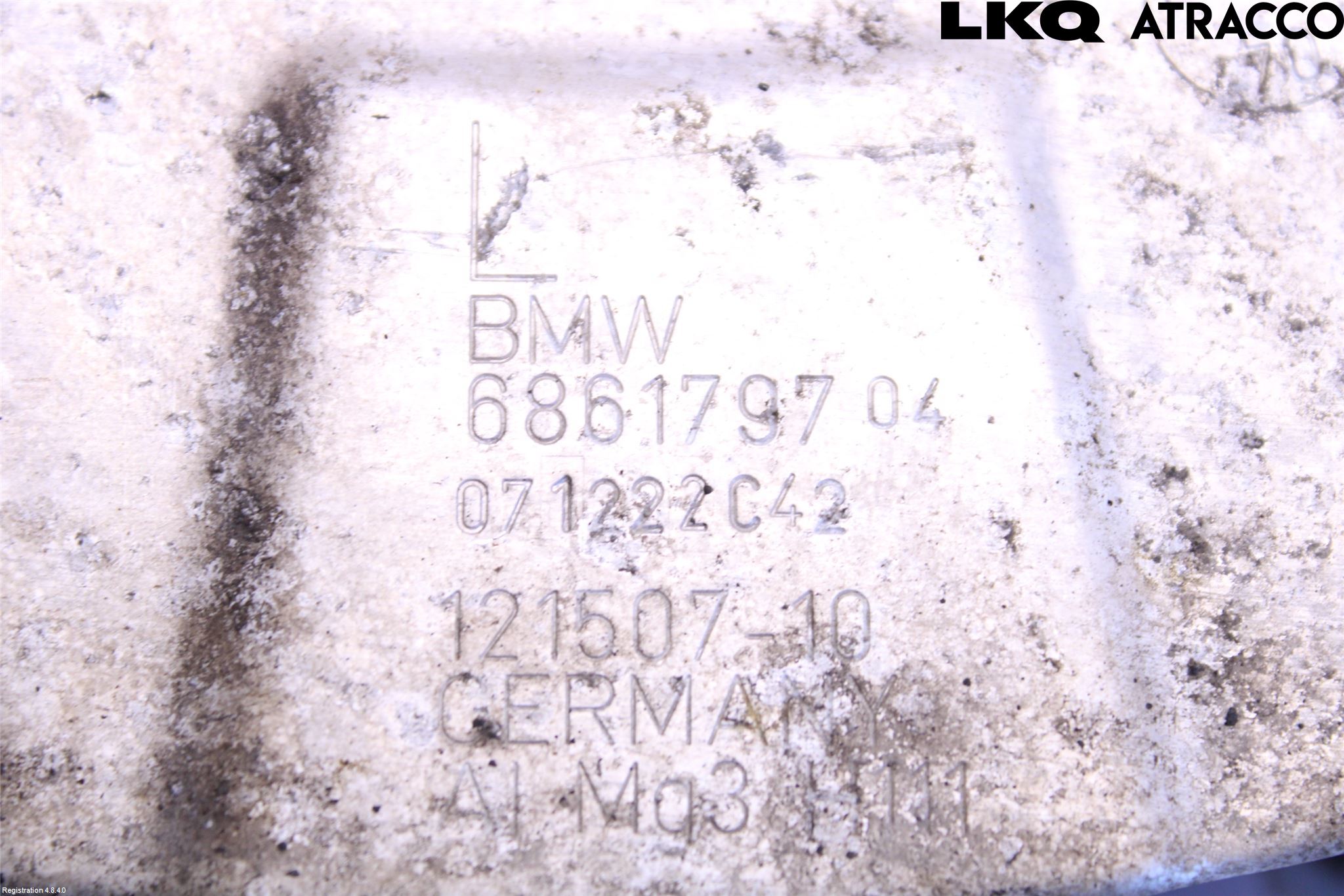 BMW 5 G30/G31/F90 17-23 Styrspindel Lagerhus Vä