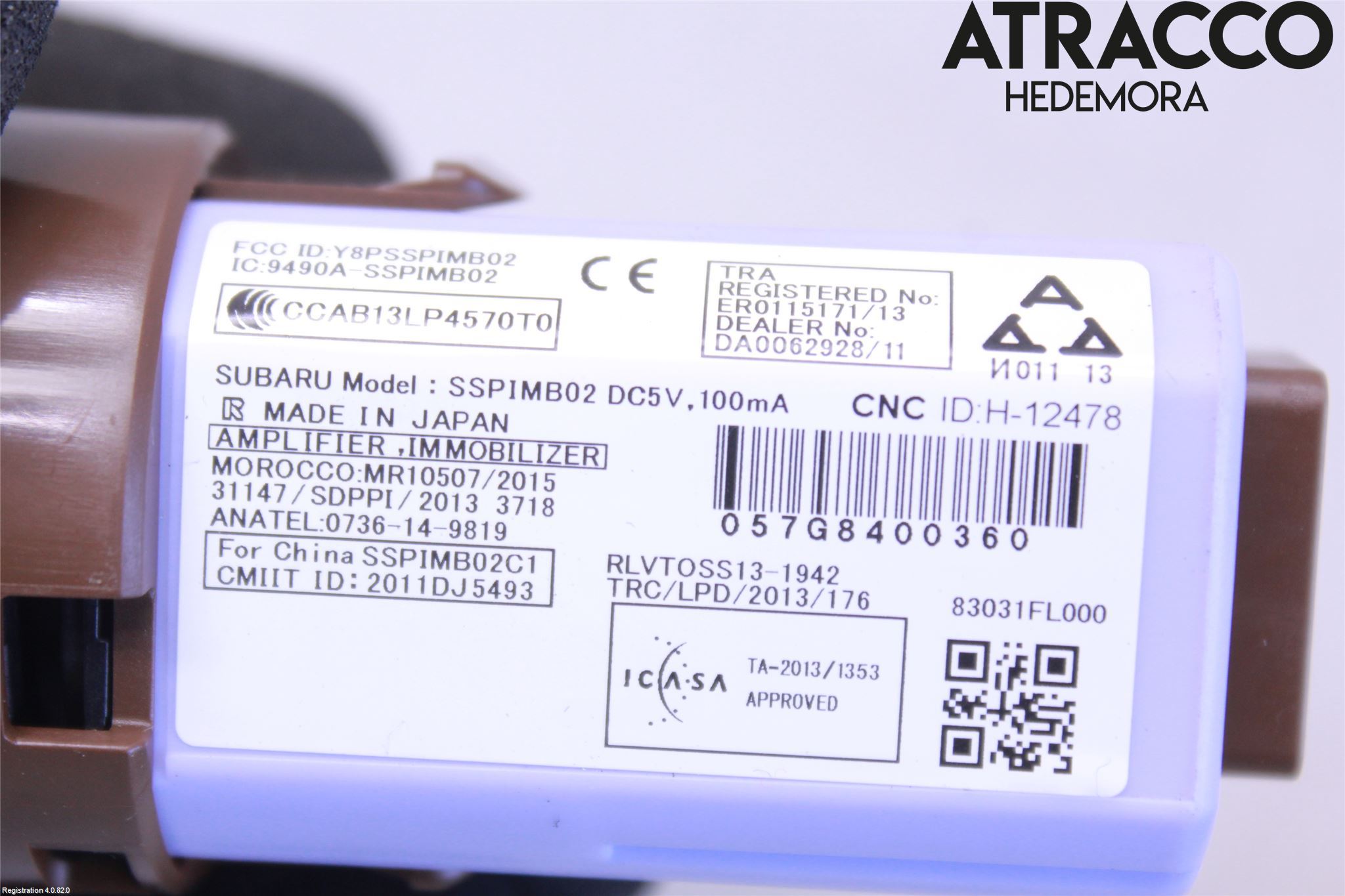 Subaru XV 18-22 Startknapp Personbil