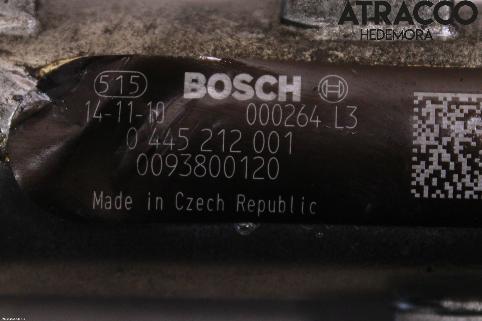 Mopedbil Ligier LIGIER JS 50 Injspridarrör