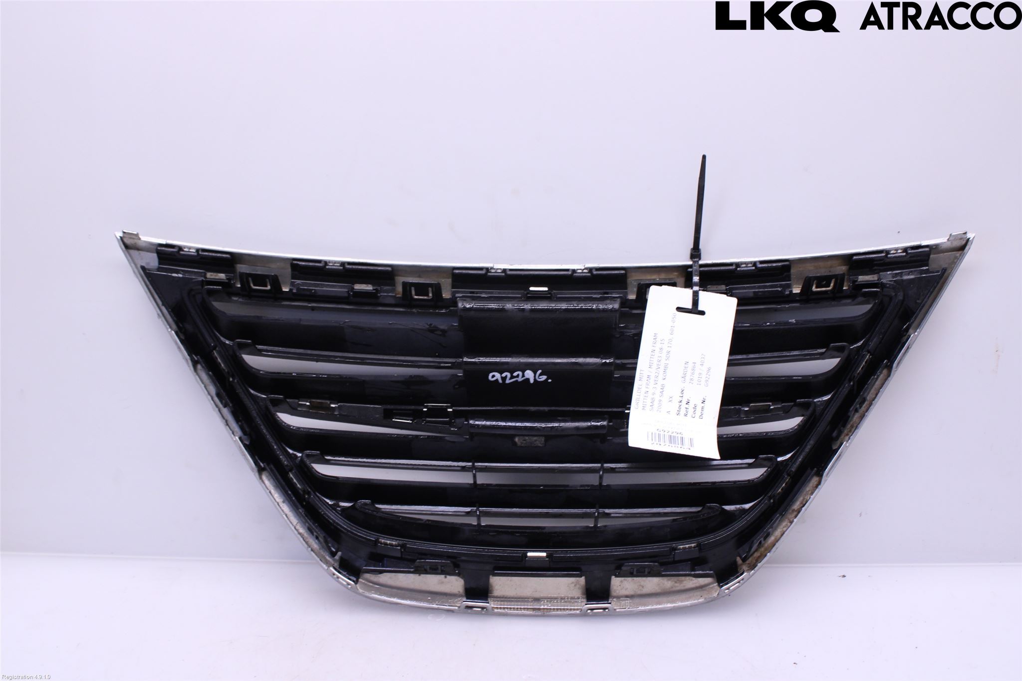 Saab 9-3 VER2/VER3 08-15 Grilldel Mitt