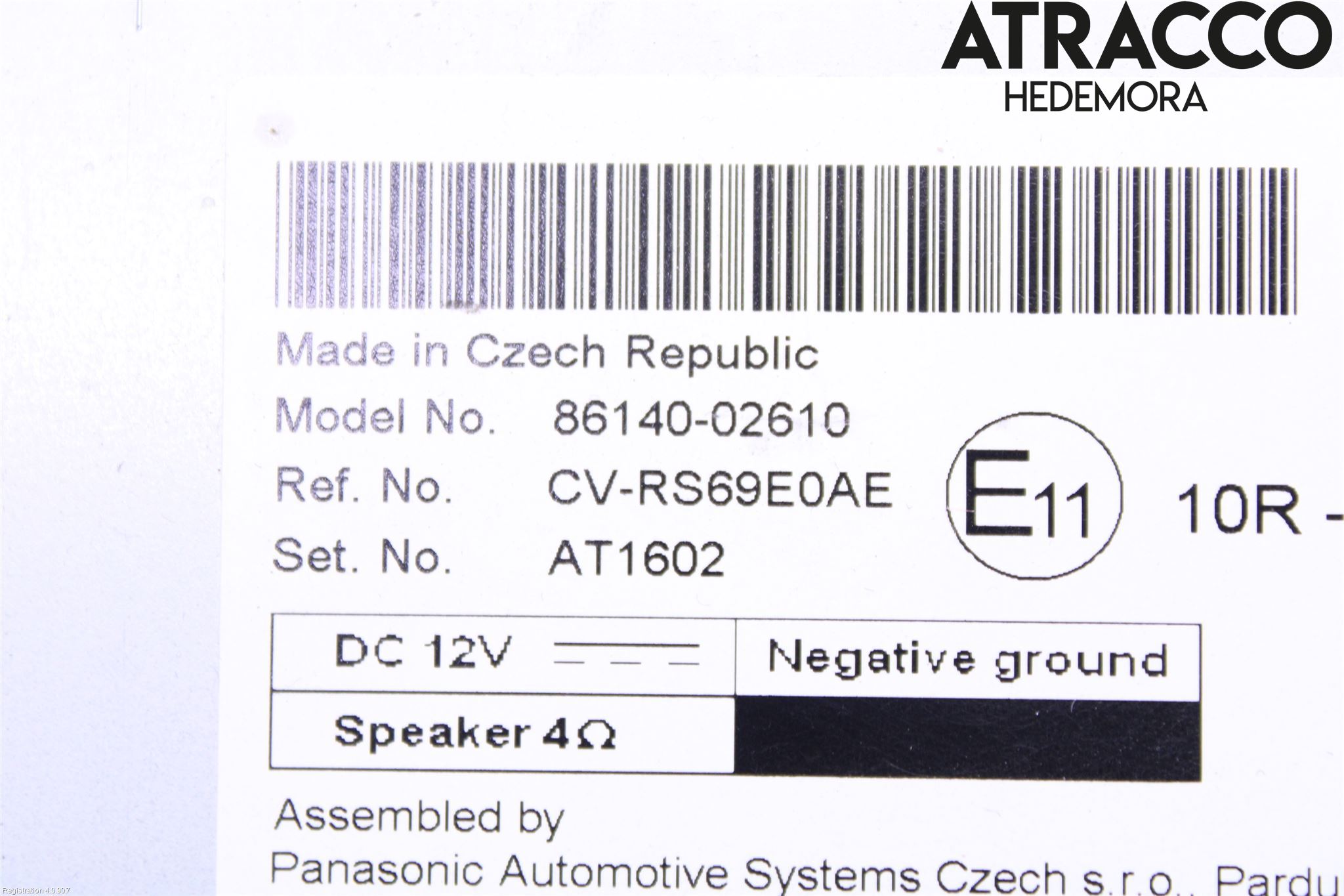 Toyota COROLLA 19- Cd Radio - Multimediapanel