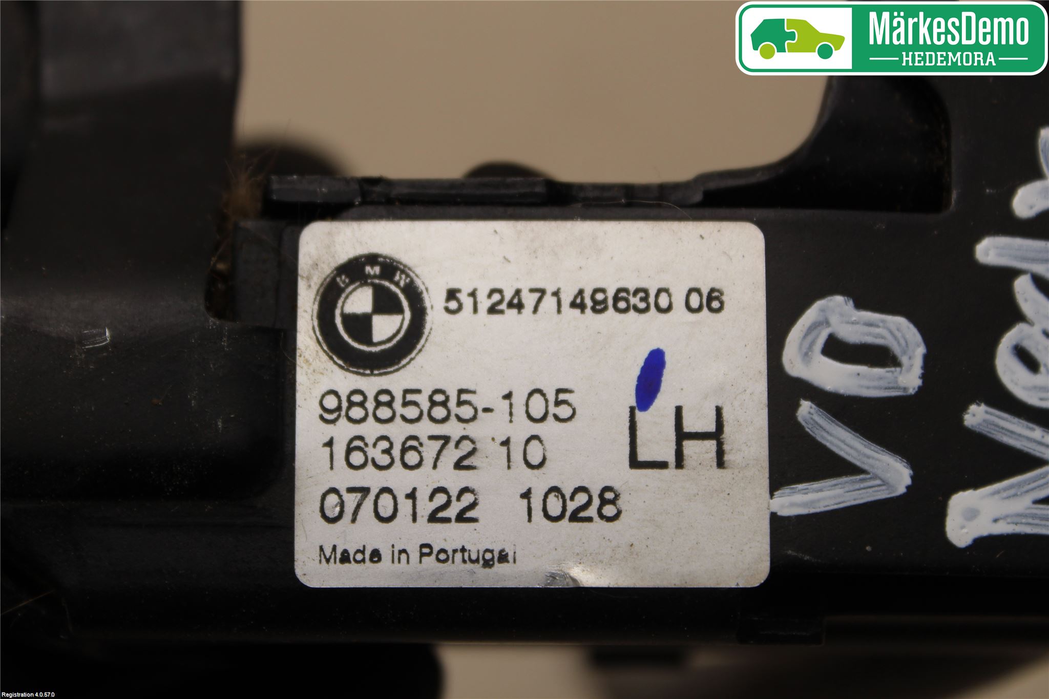 BMW X5 E70 07-13 Låskista Baklucka